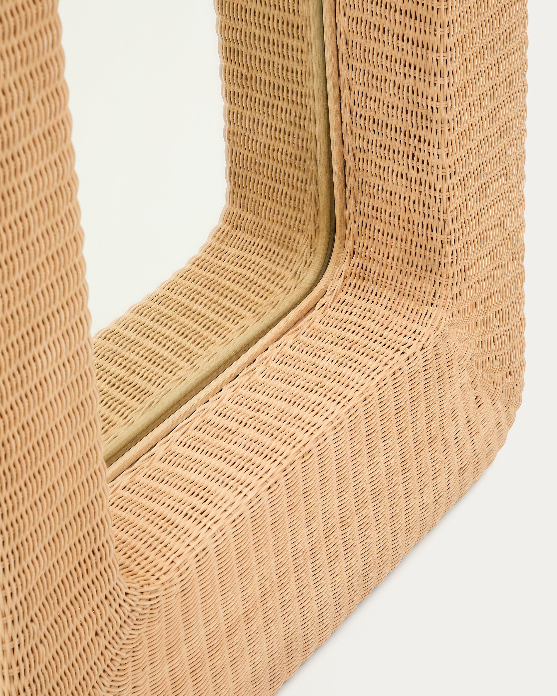 Zilna rattan mirror 58 x 120 cm - Detail