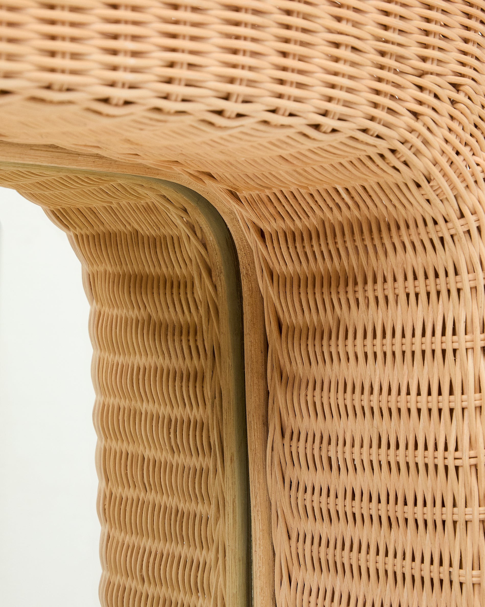 Zilna rattan mirror 58 x 120 cm - Detail