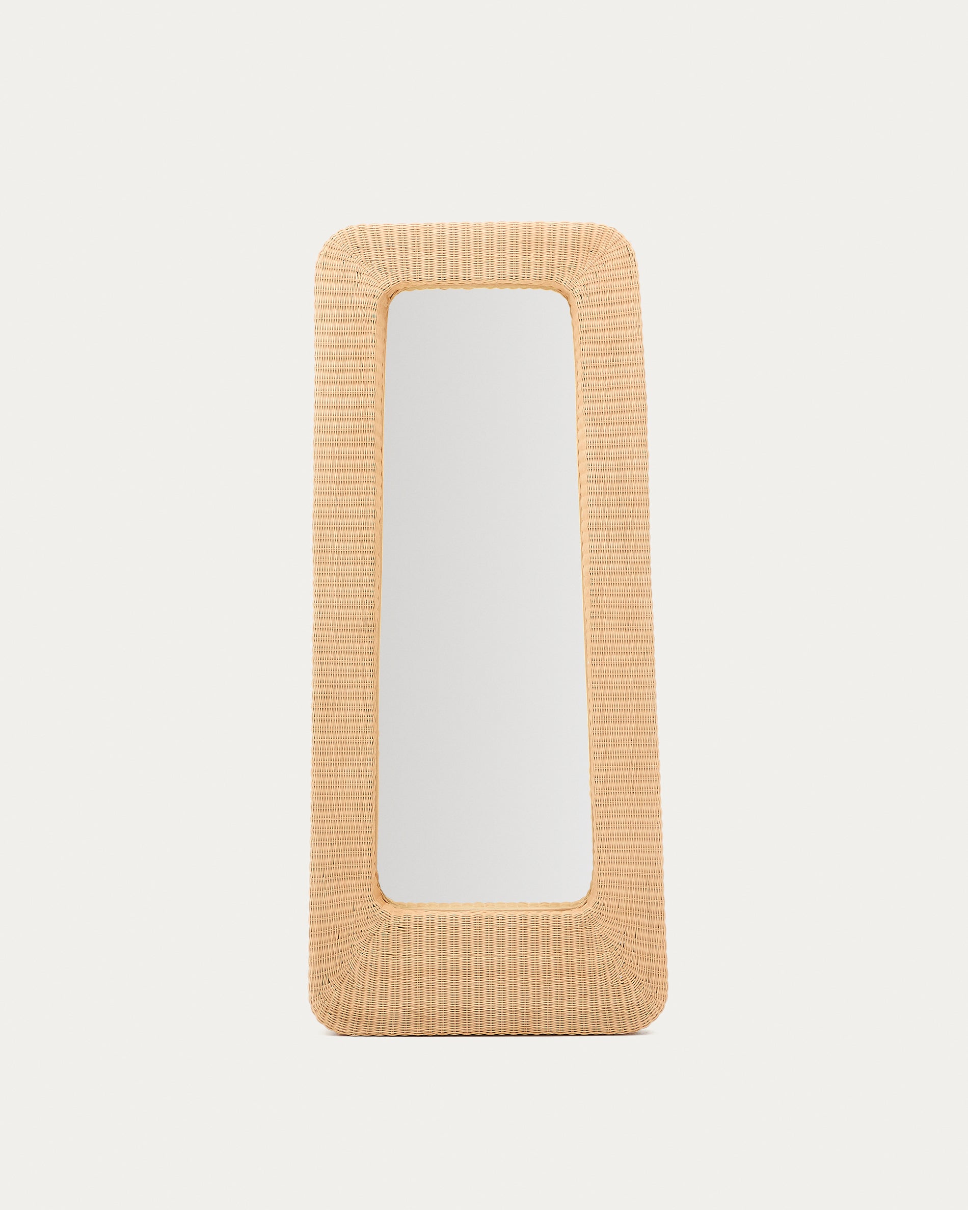 Zilna rattan mirror 58 x 120 cm - Product View