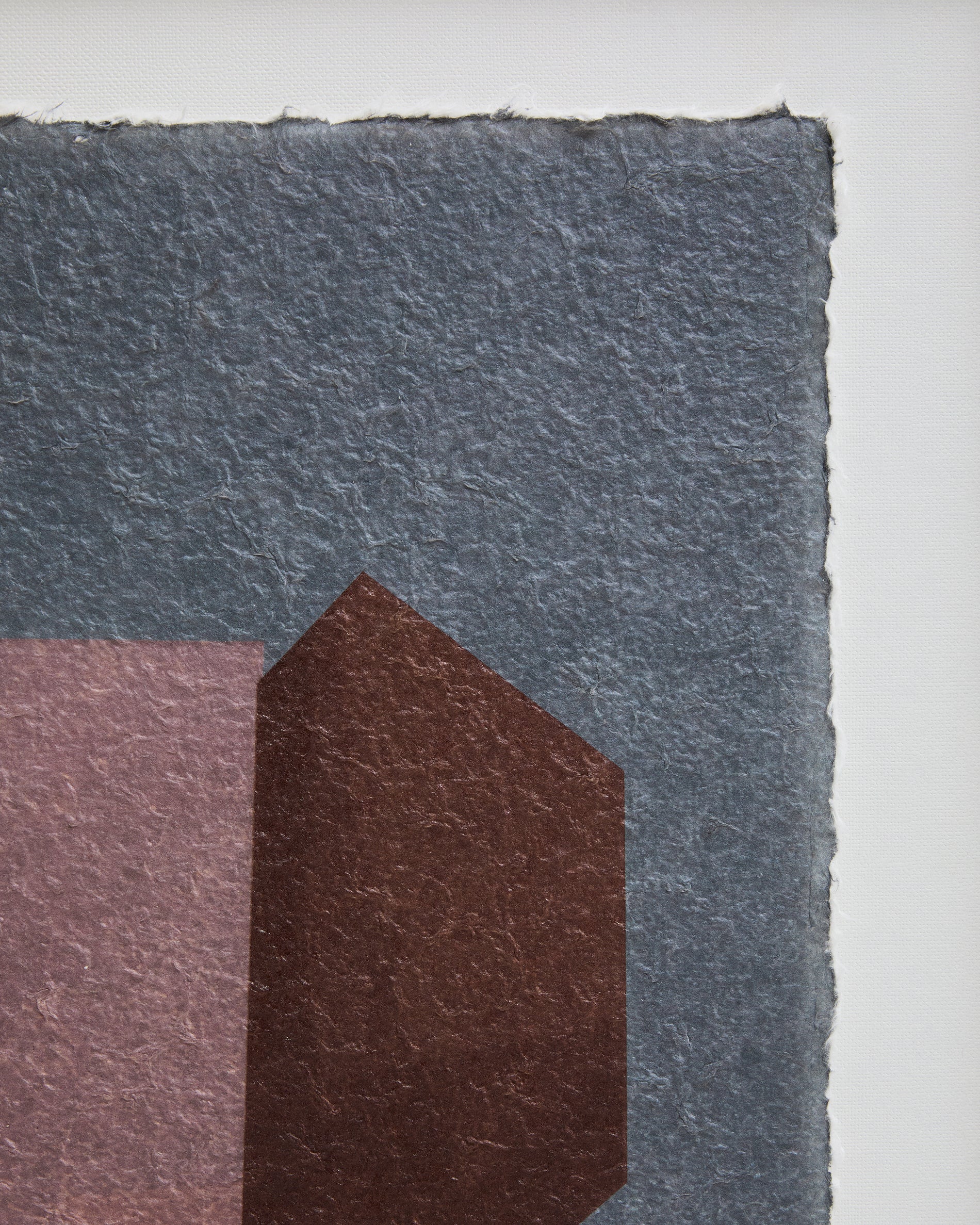 Veluni multicoloured recycled paper picture 60 x 90cm - Detail