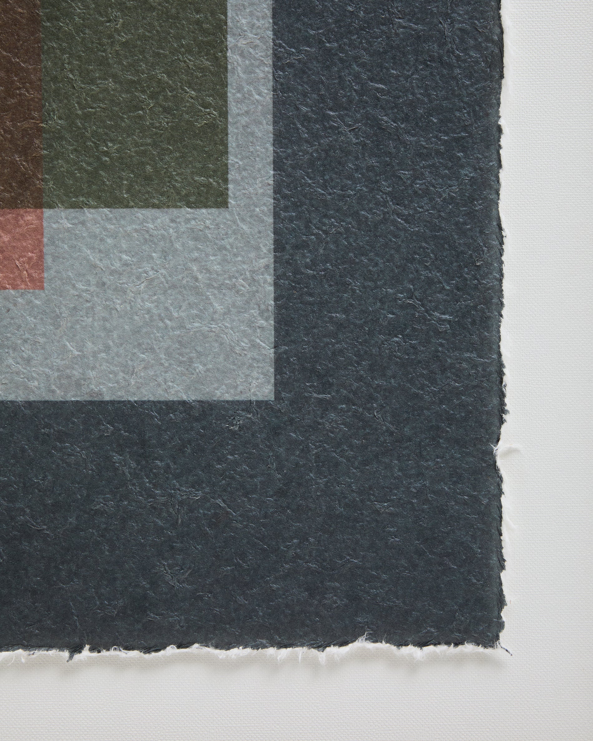 Veluni multicoloured recycled paper picture 60 x 90cm - Detail