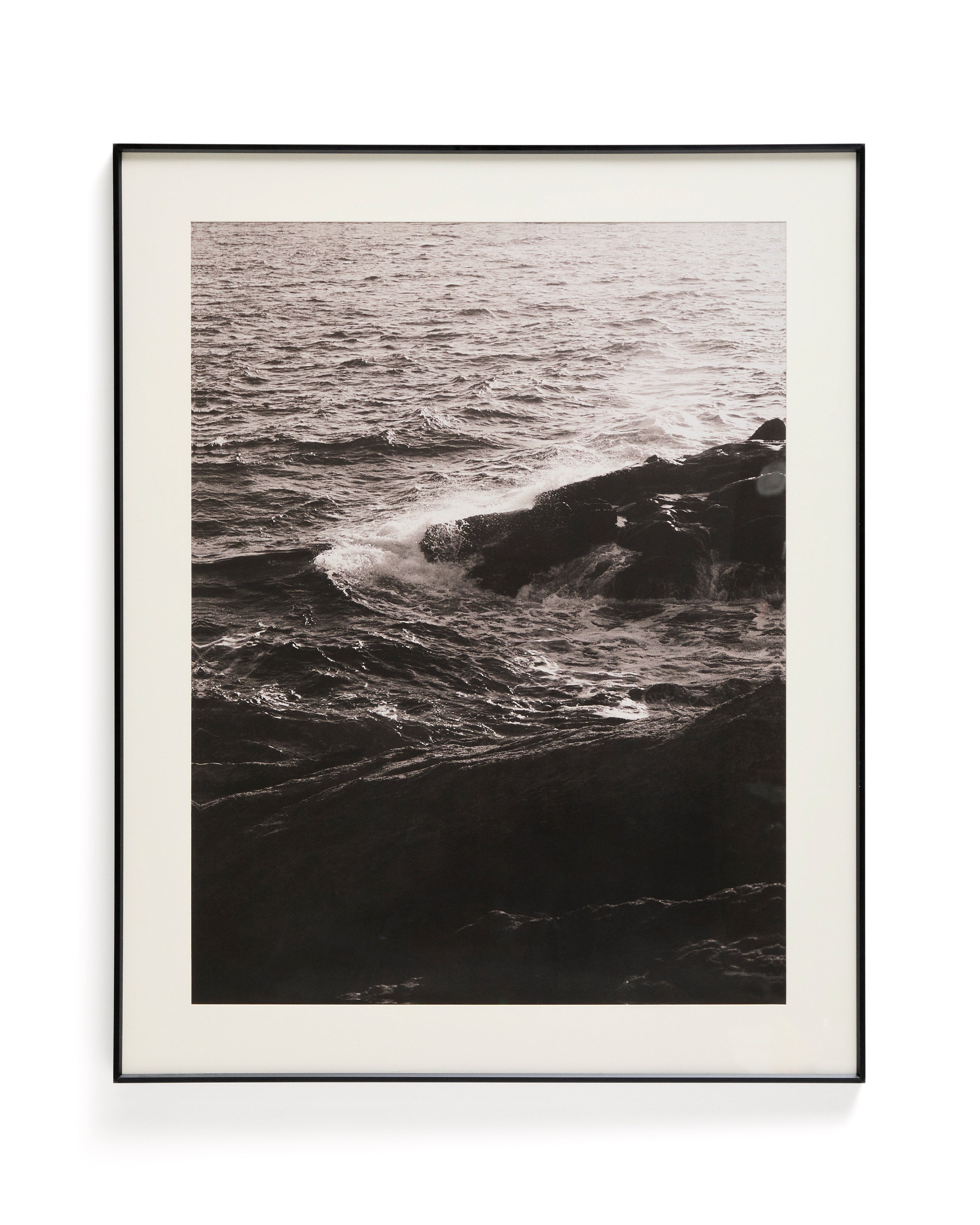 Zavira picture with photograph of waves 64 x 84cm - Product Image