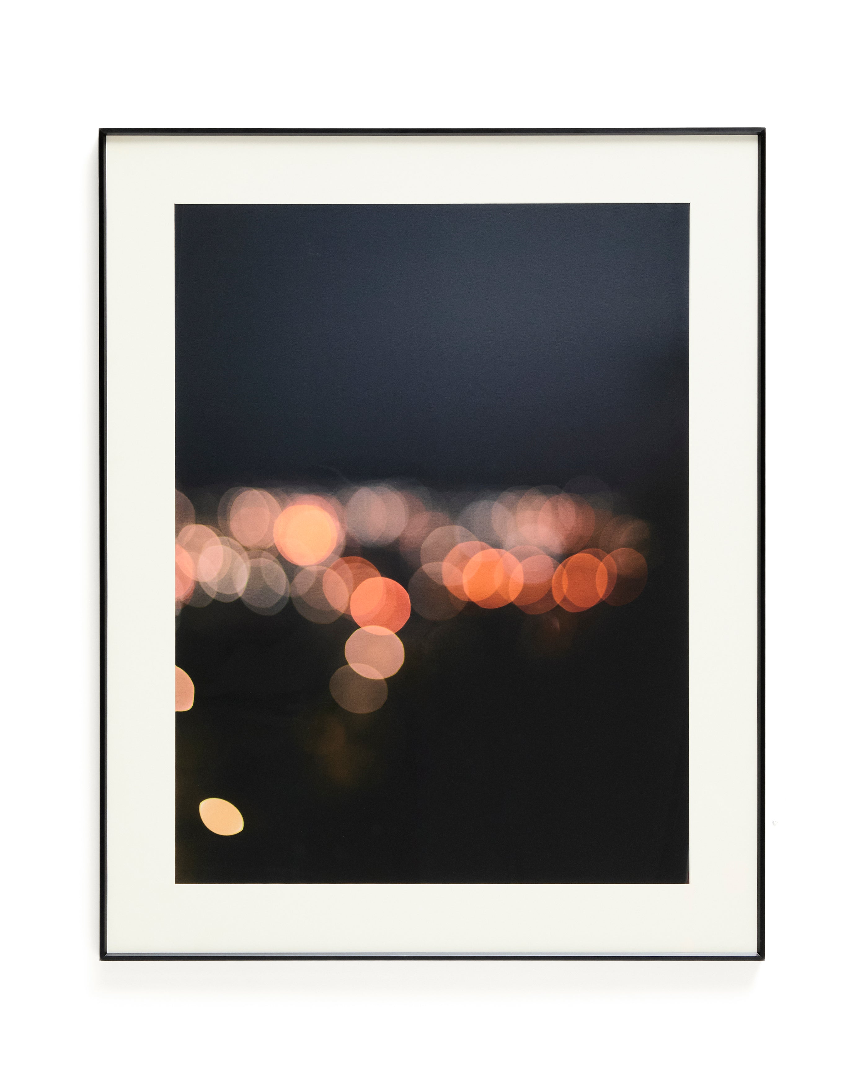 Zavira picture with photograph of Barcelona lights 80 x 100cm - Product Image