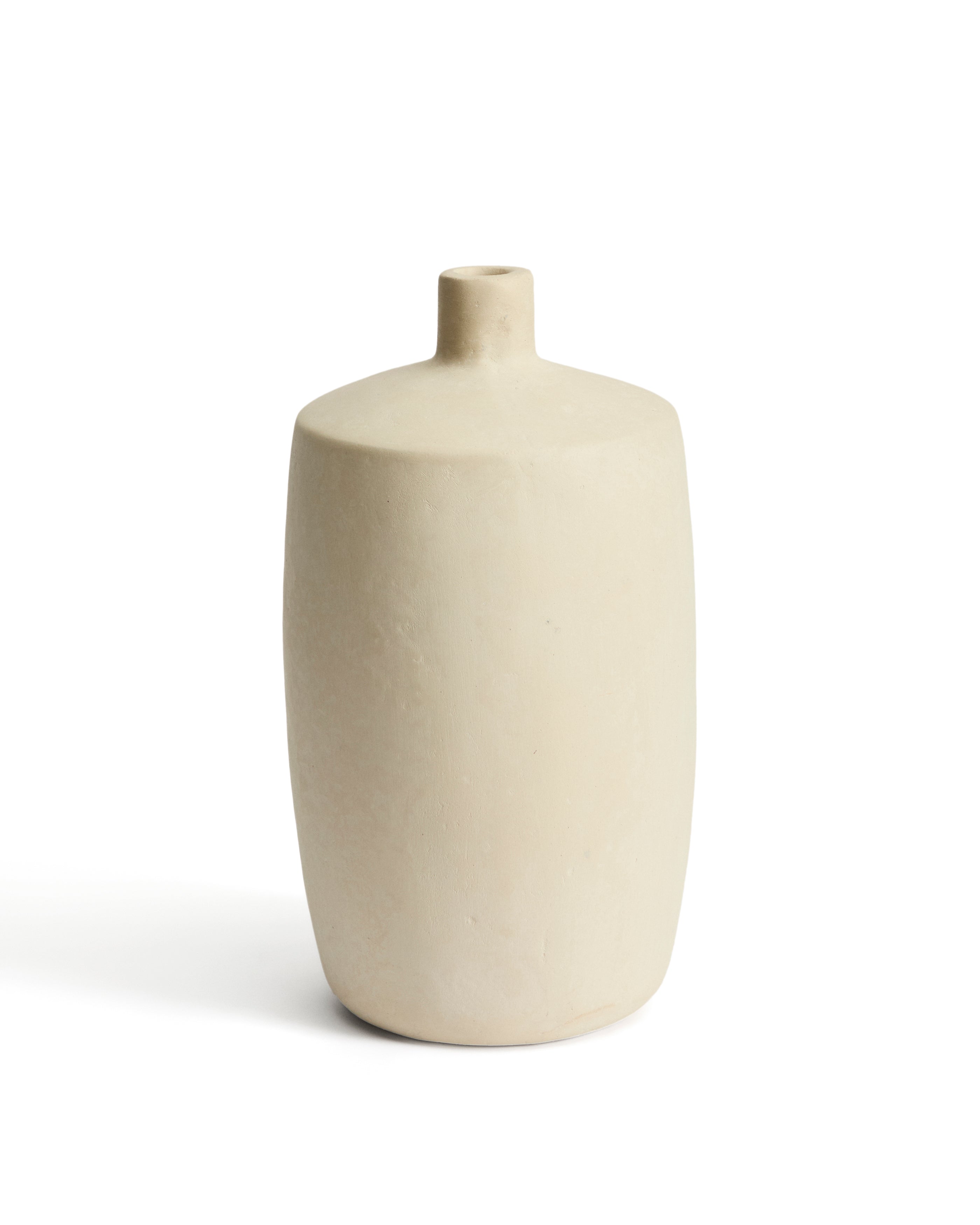 Mireni papier-mâché vase beige Ø 39 cm - Product Image