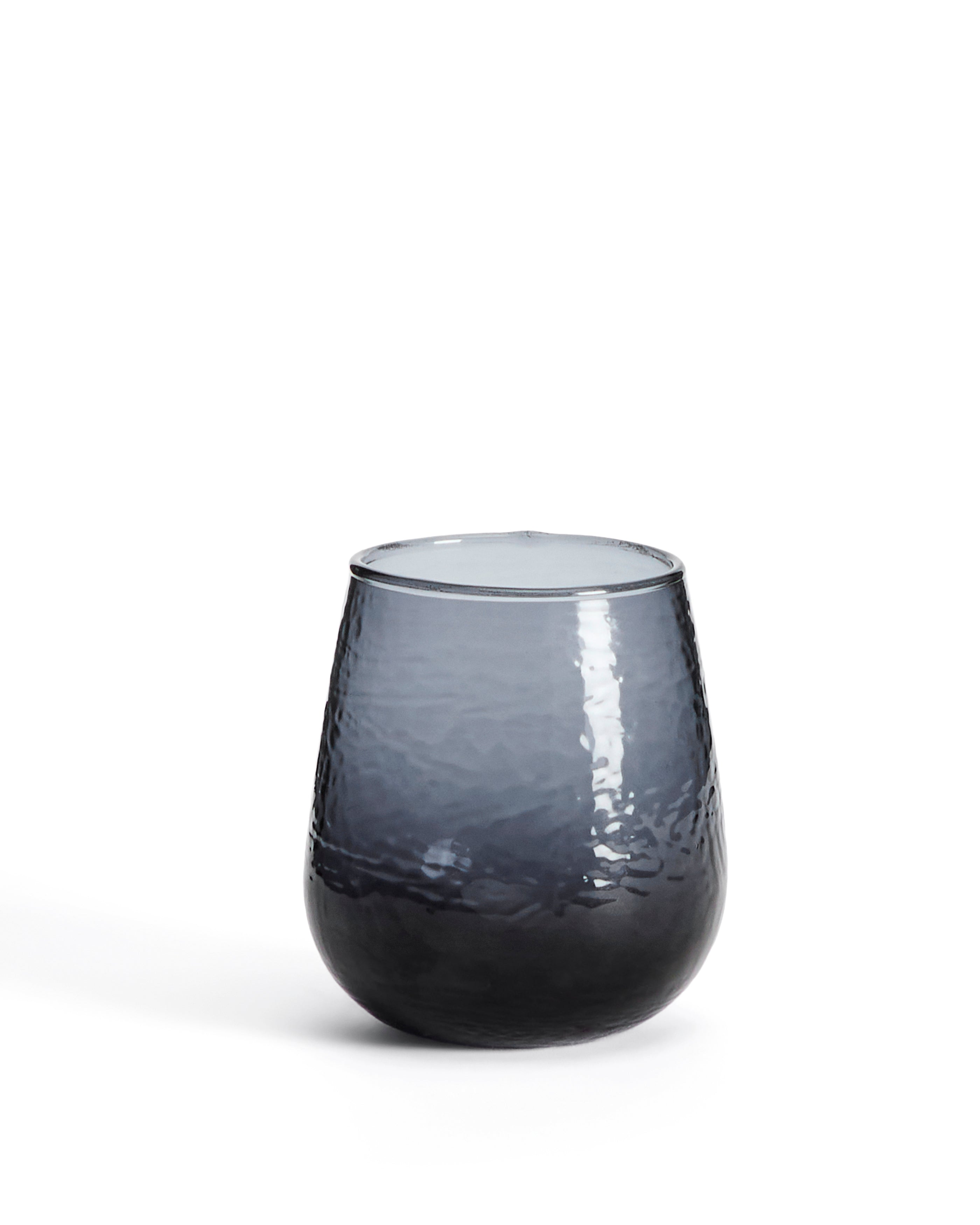 Sileia cup made of blue recycled glass - Product Image