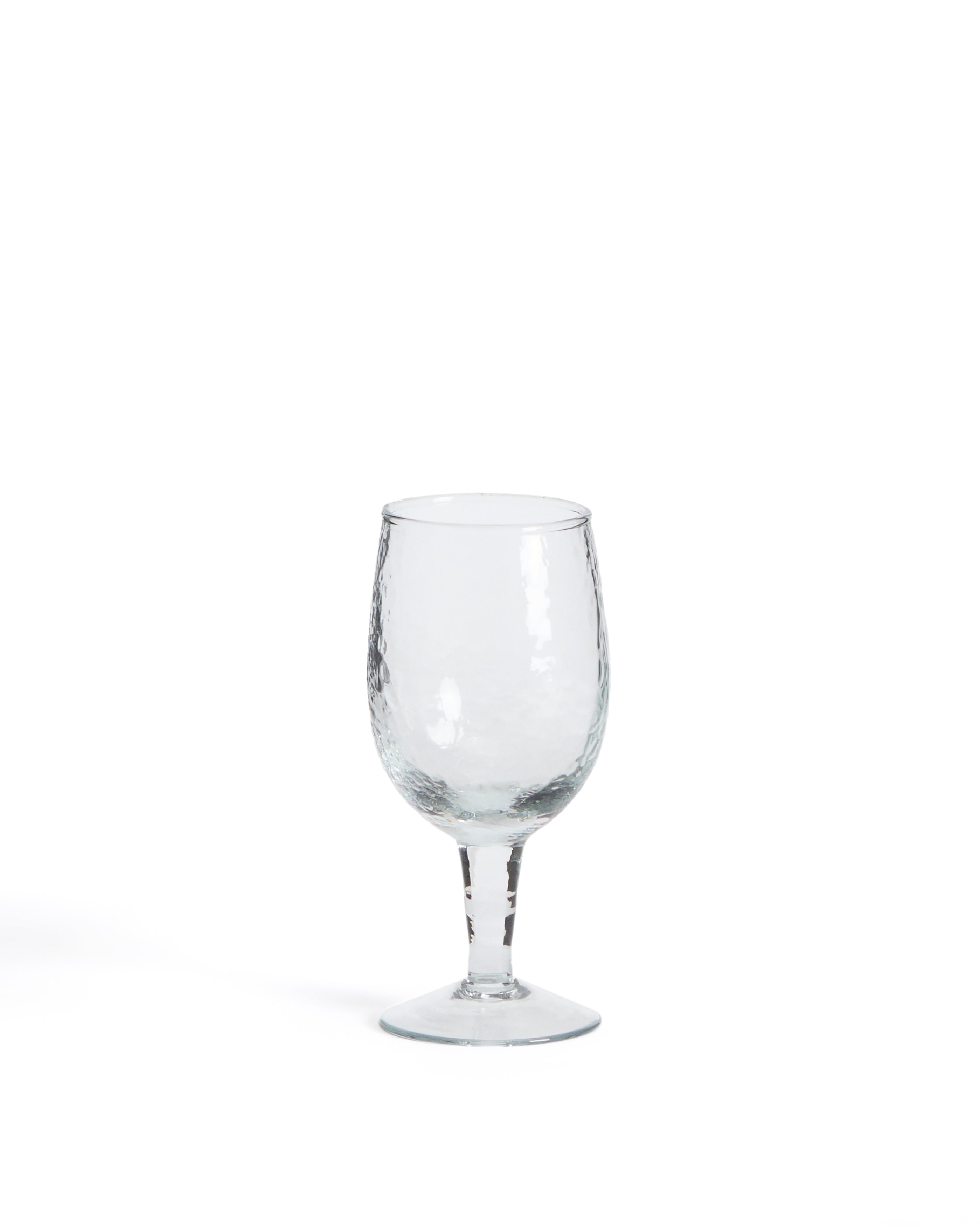 Sileia wine glass made of transparent recycled glass - Product Image