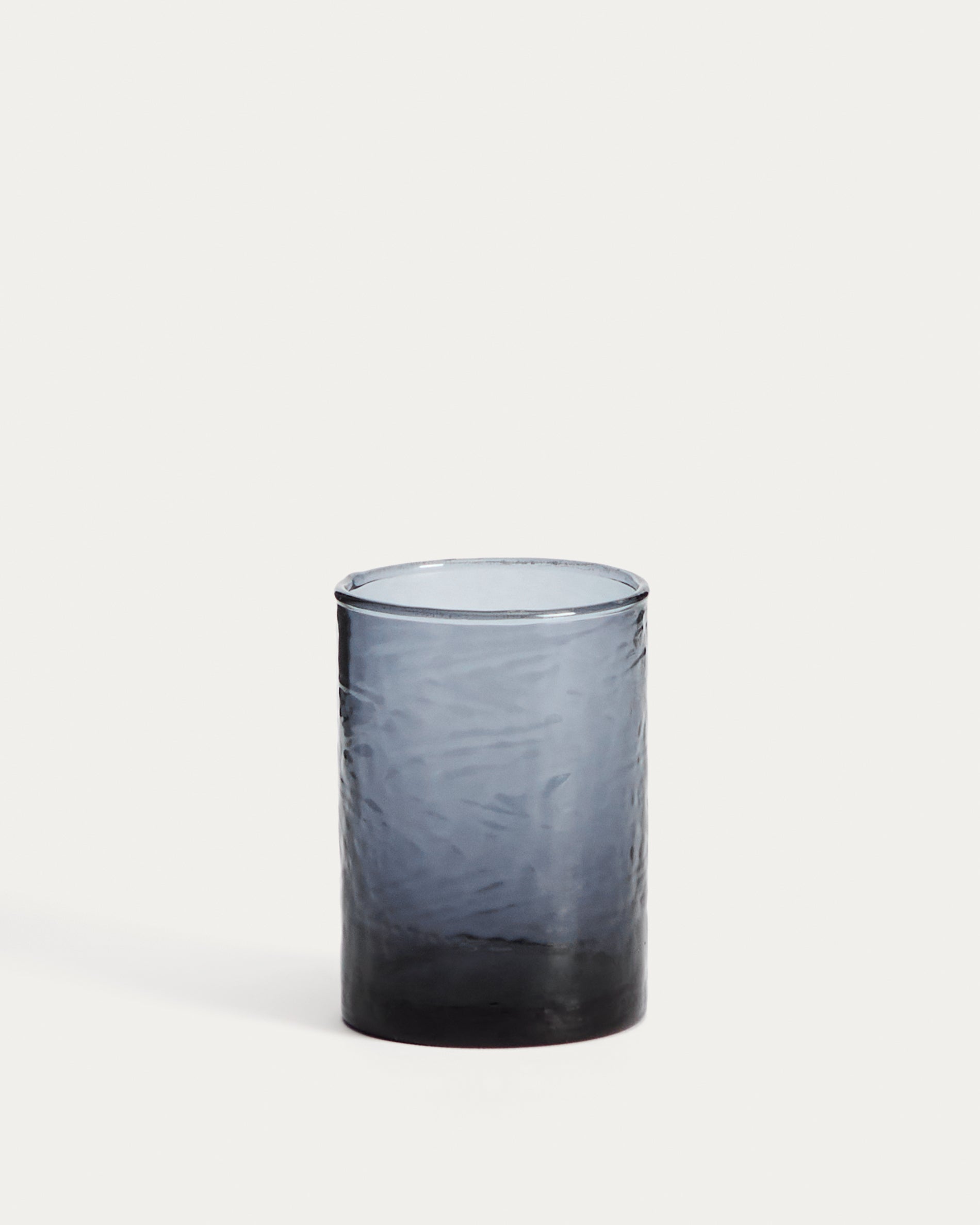 Obila cup made of blue recycled glass - Product View