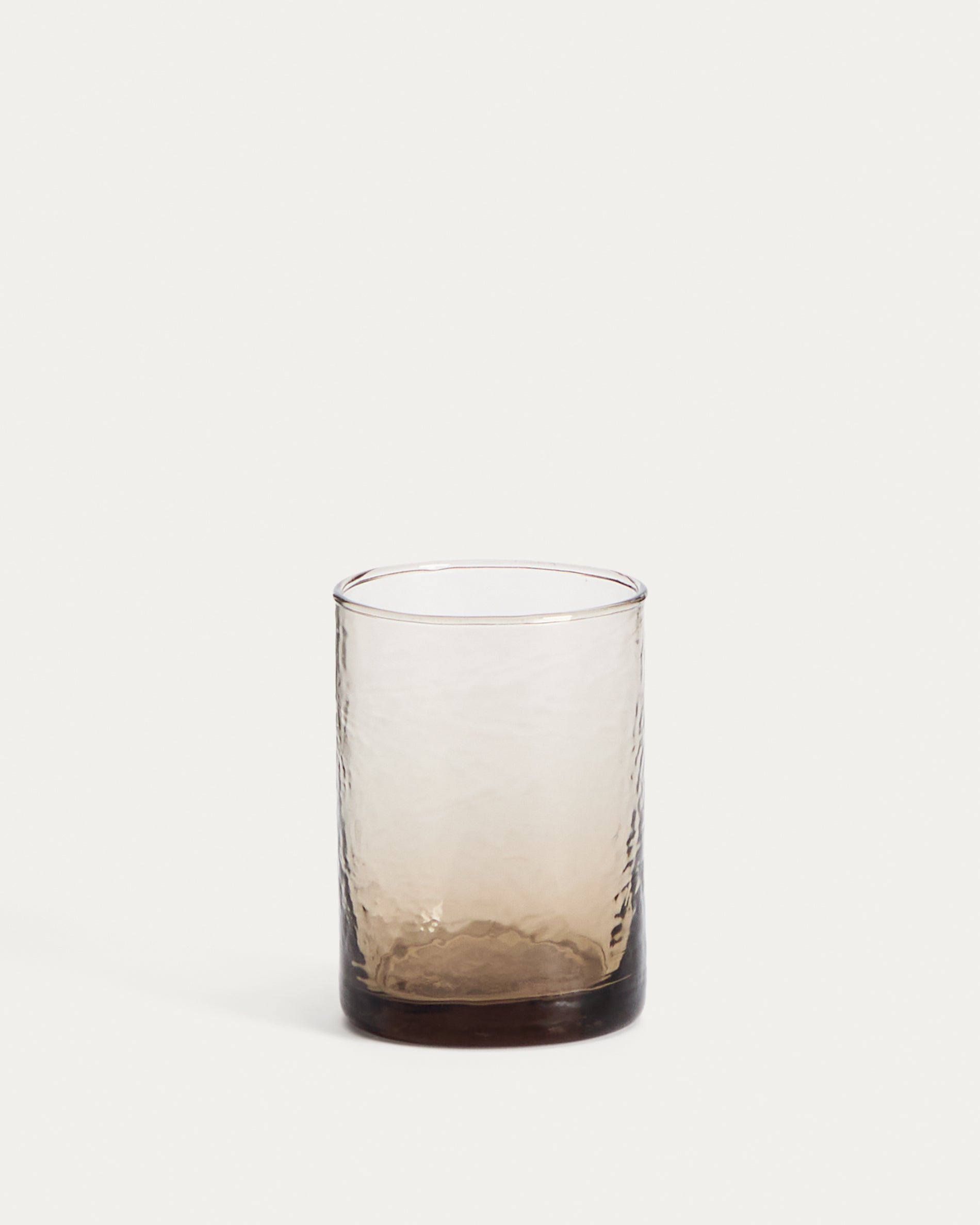 Obila cup made of brown recycled glass - Product View