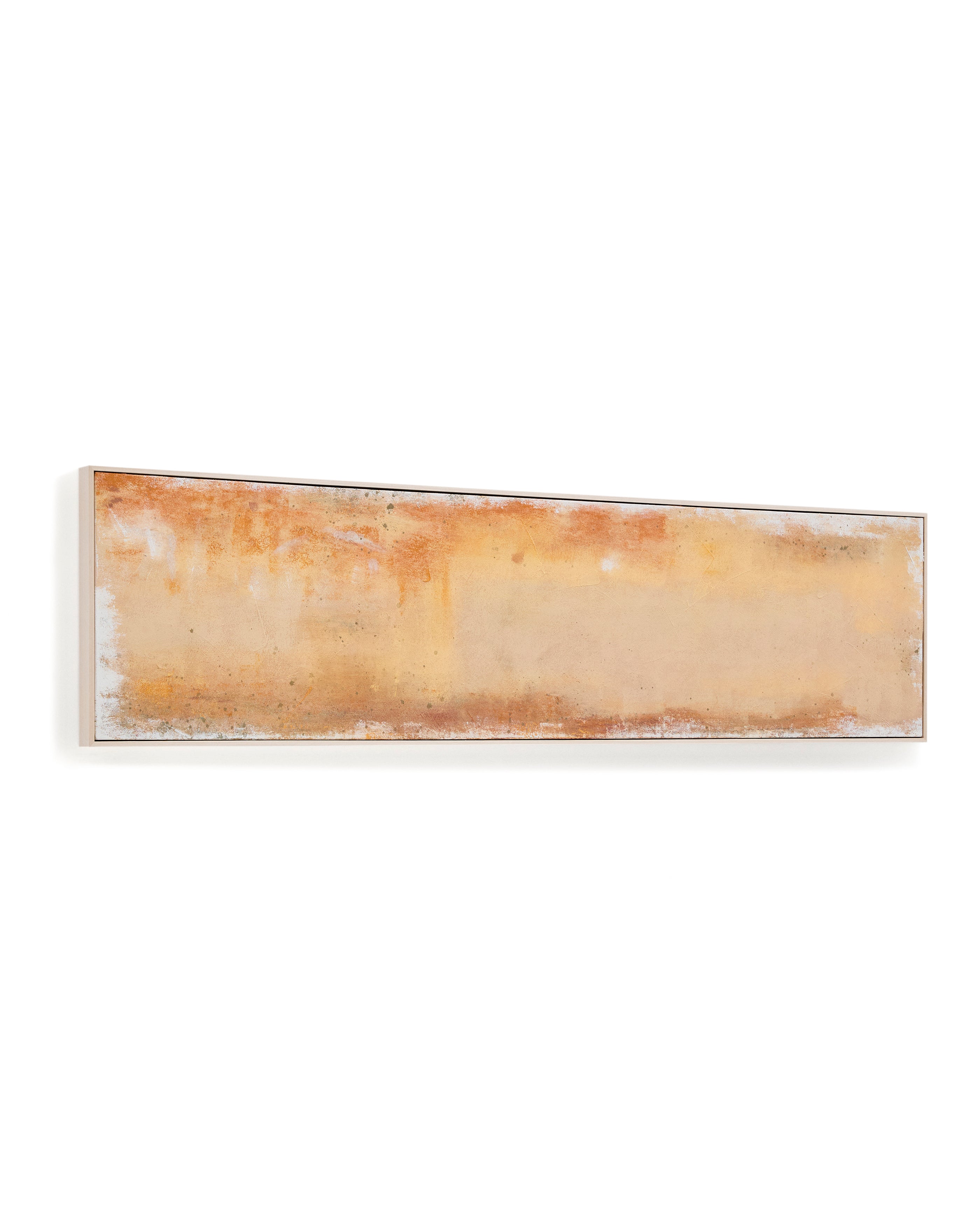 Selnar yellow abstract picture 182 x 47cm - Product Image