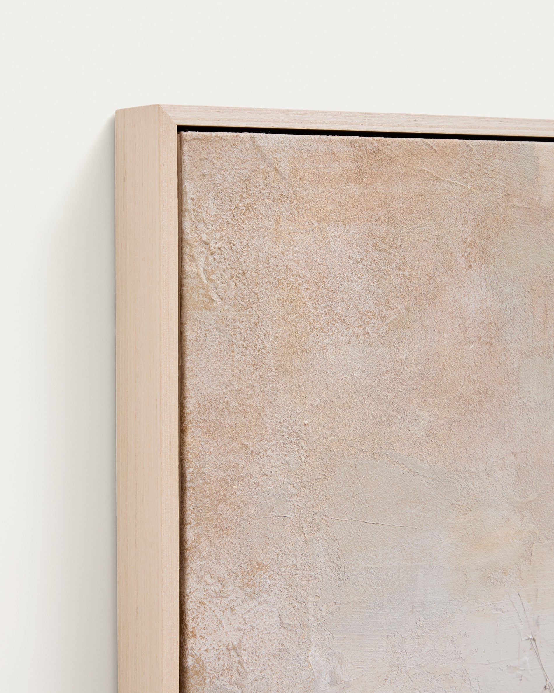 Silpa beige abstract picture 60 x 90cm - Detail