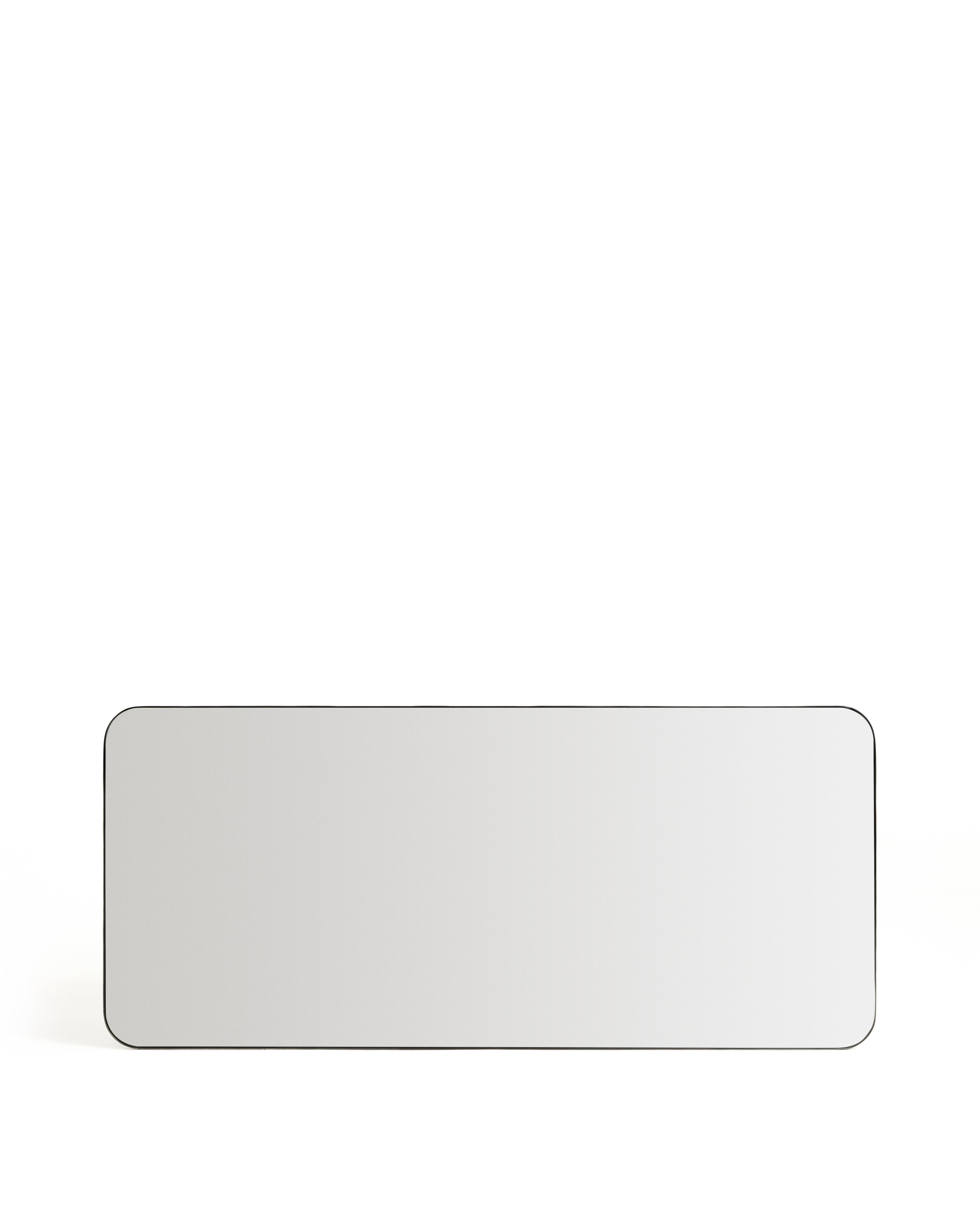 Marco black metal mirror 80 x 180cm - Product Image