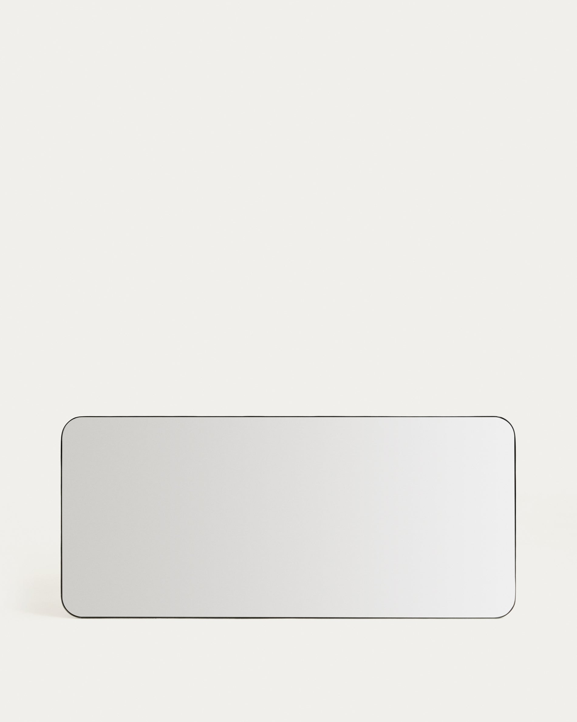 Marco black metal mirror 80 x 180cm - Product View