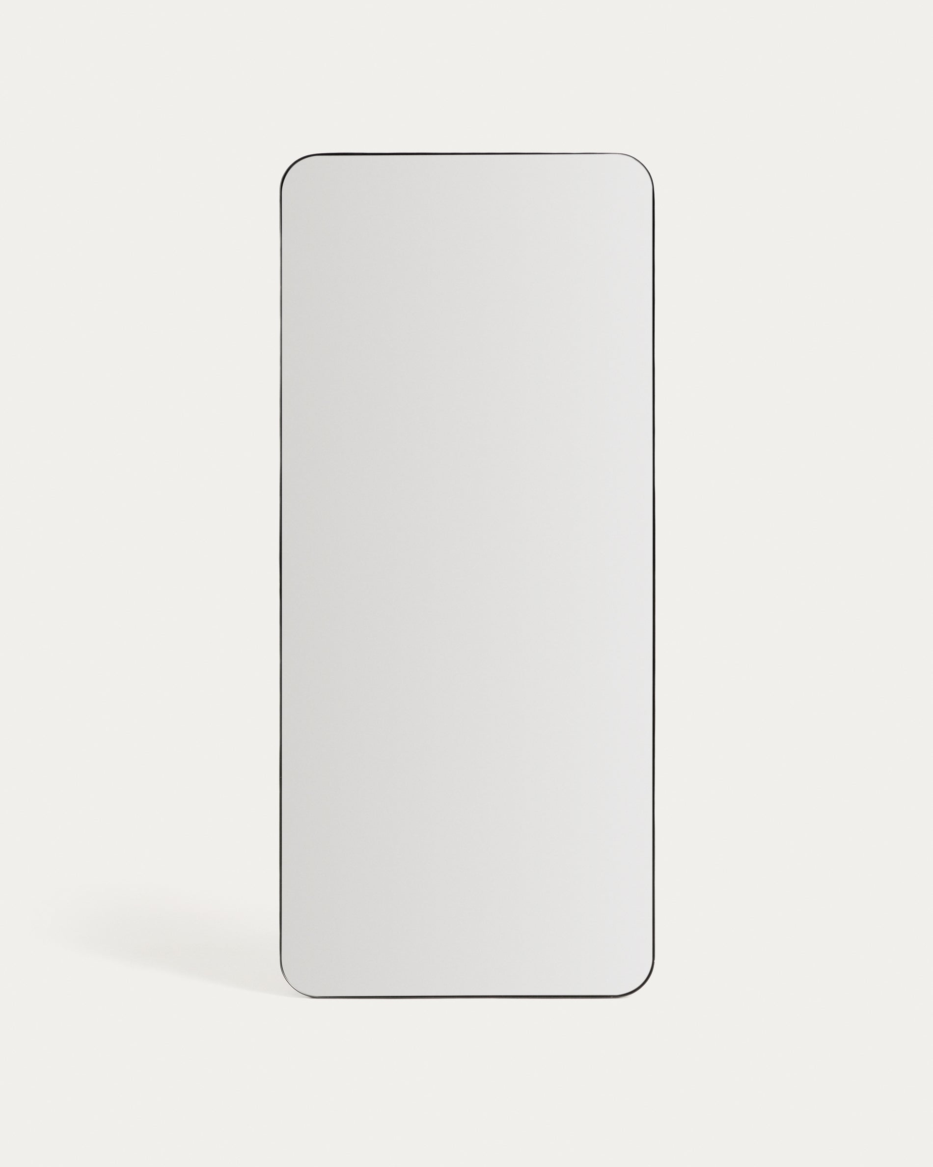 Marco black metal mirror 80 x 180cm - Product View