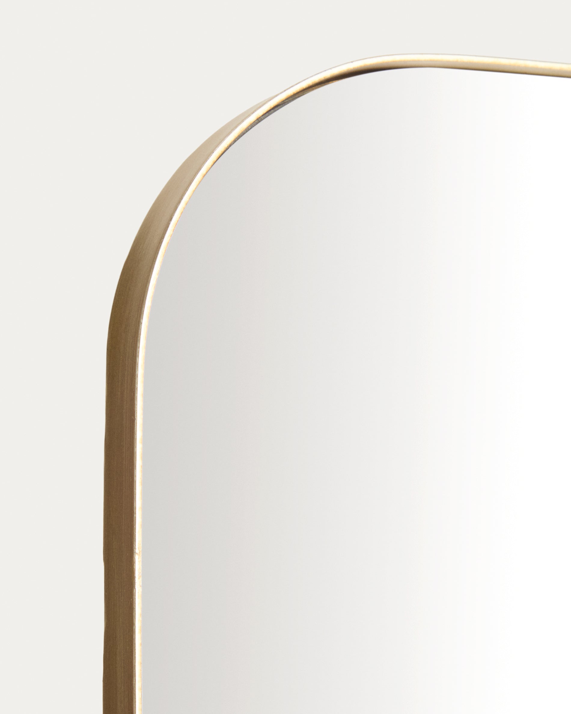 Marco gold metal mirror 80 x 180cm - Detail