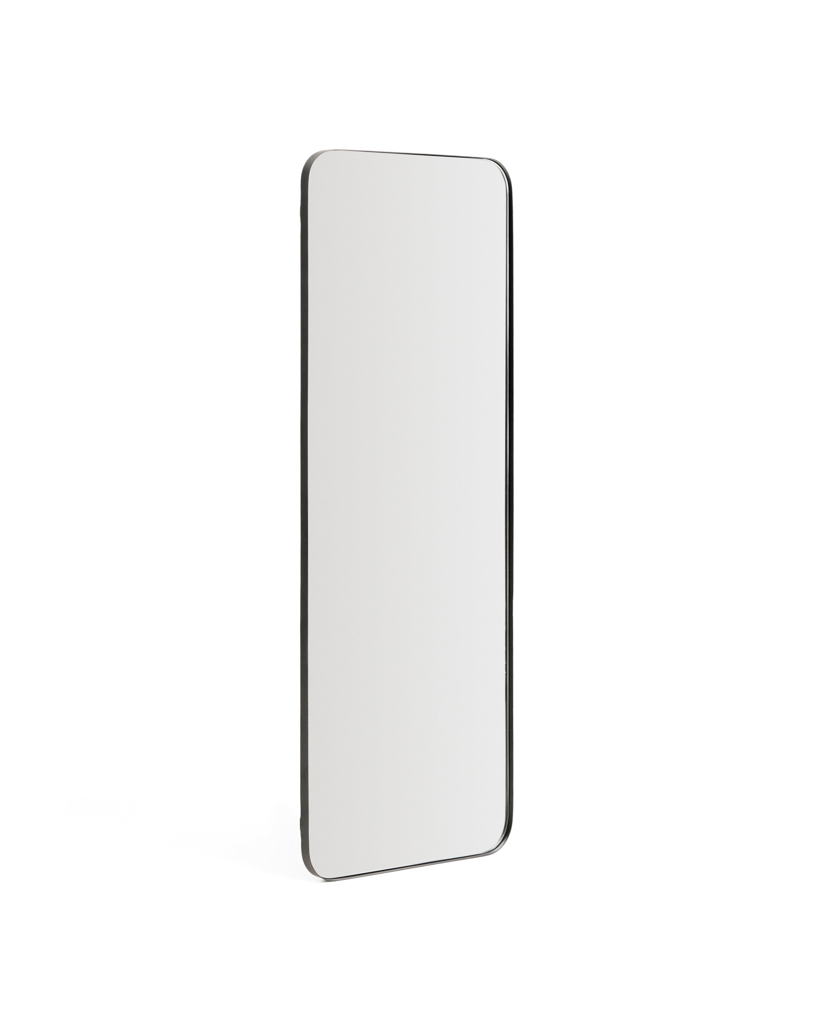 Marco black metal mirror 30 x 100cm - Product Image