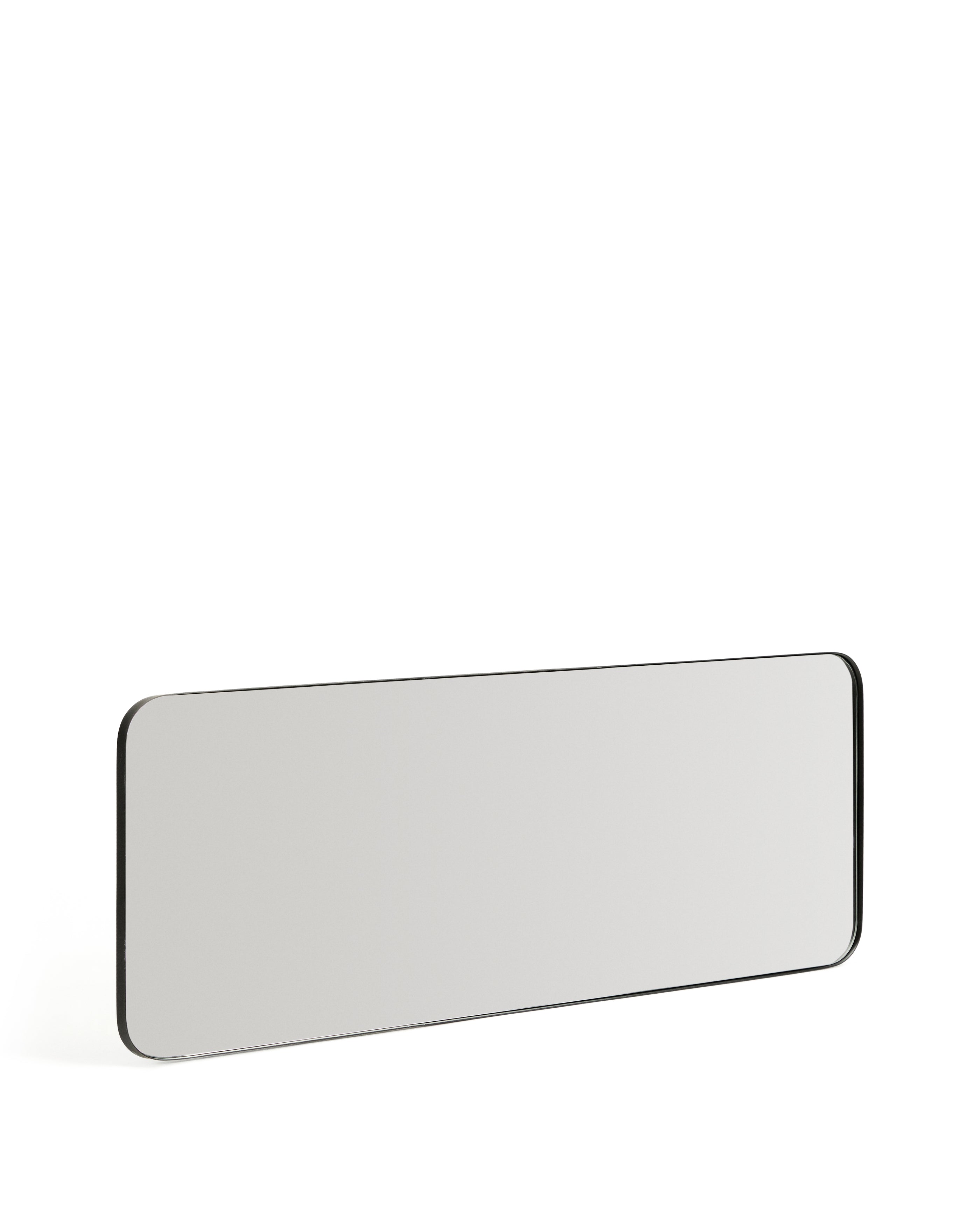 Marco black metal mirror 30 x 100cm - Product Image