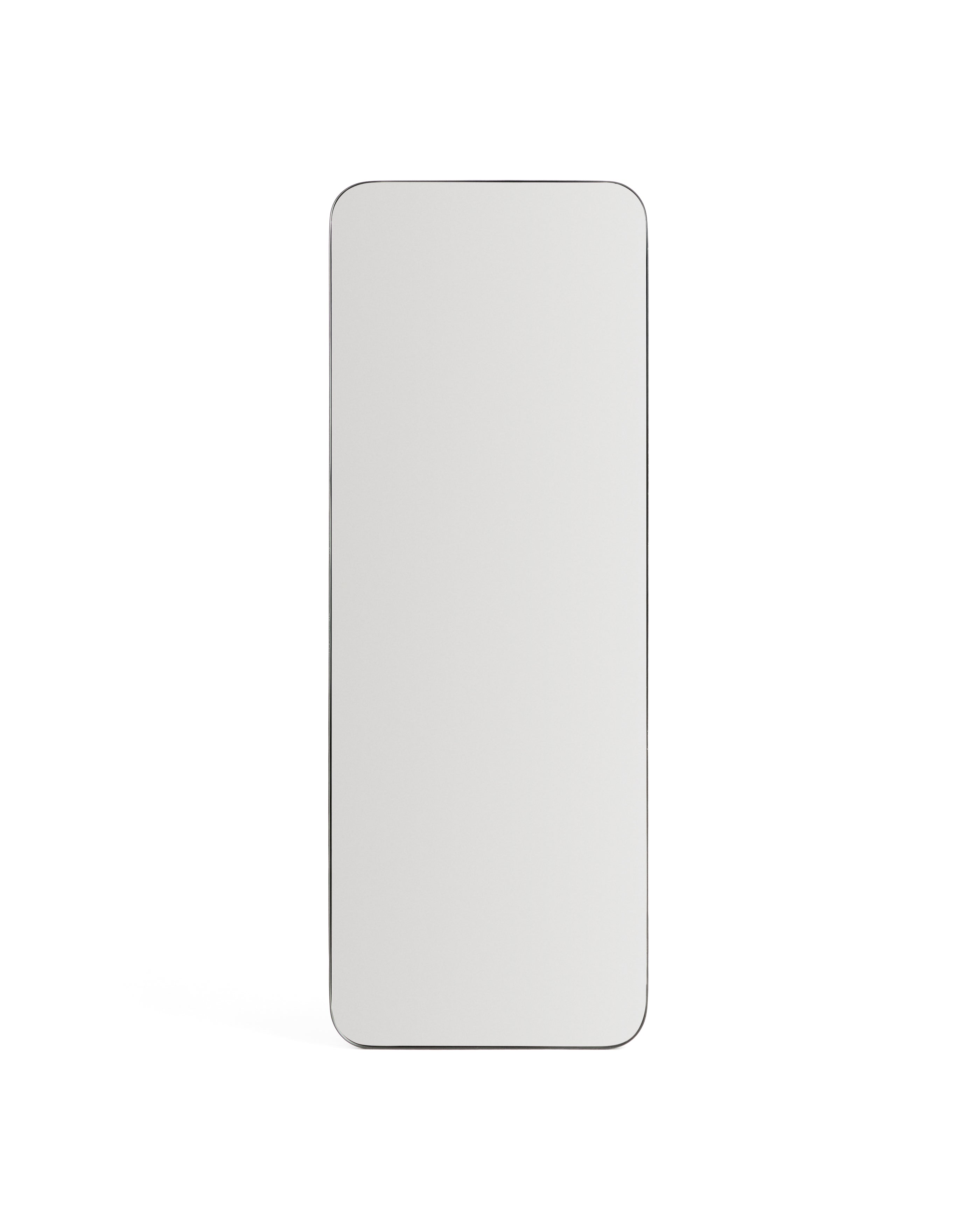 Marco black metal mirror 30 x 100cm - Product Image