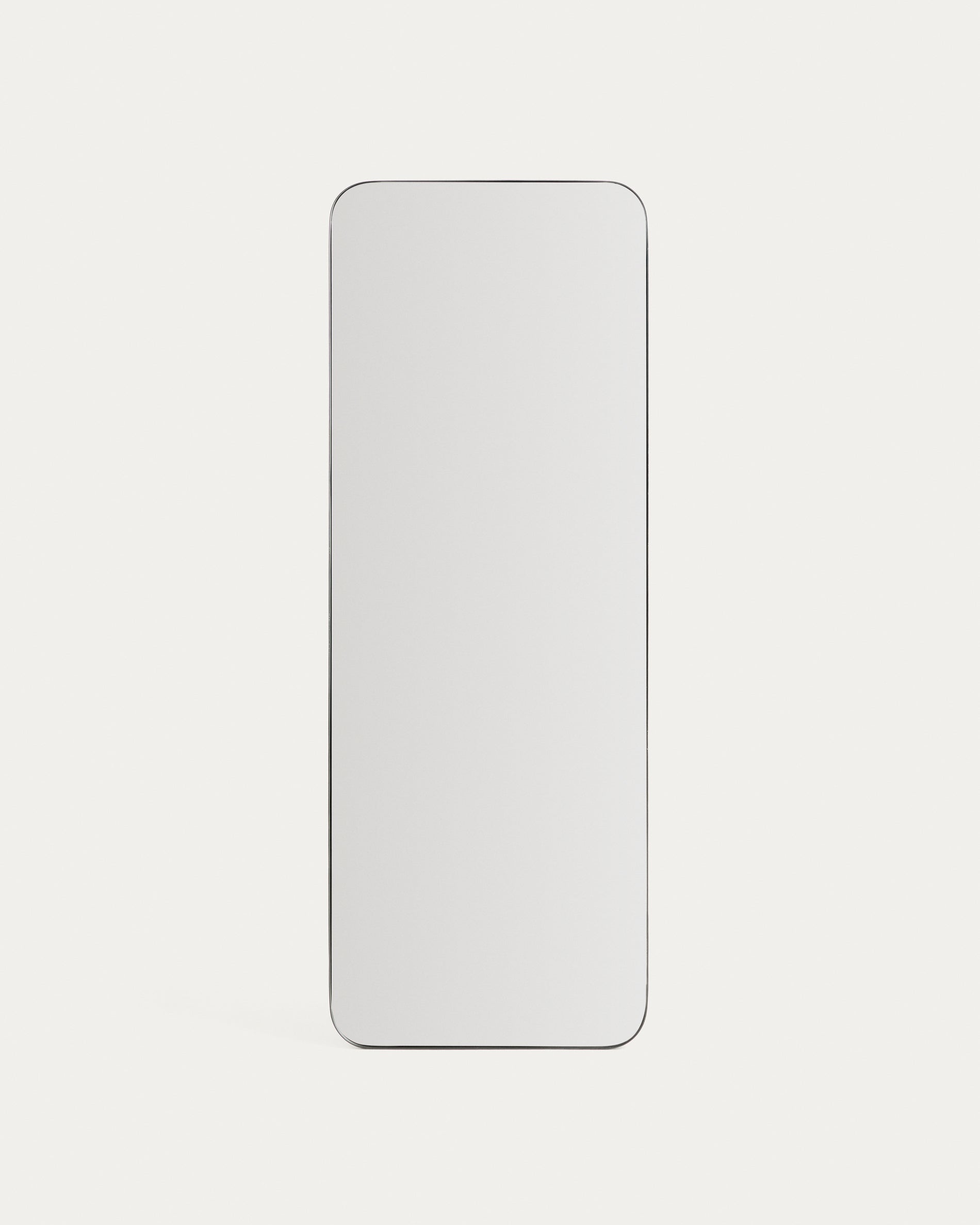 Marco black metal mirror 30 x 100cm - Product View