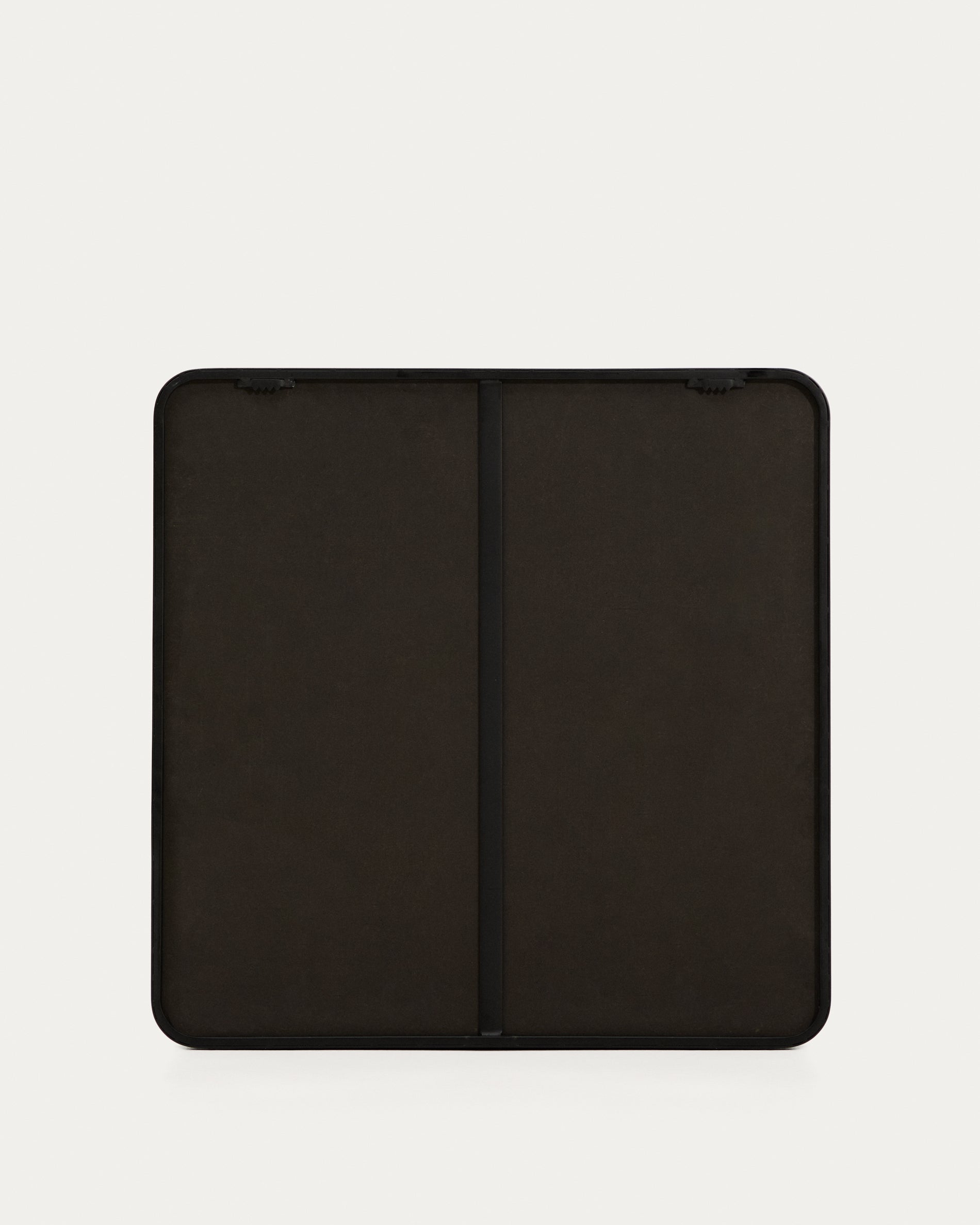 Marco black metal mirror 60 x 60cm - Product View