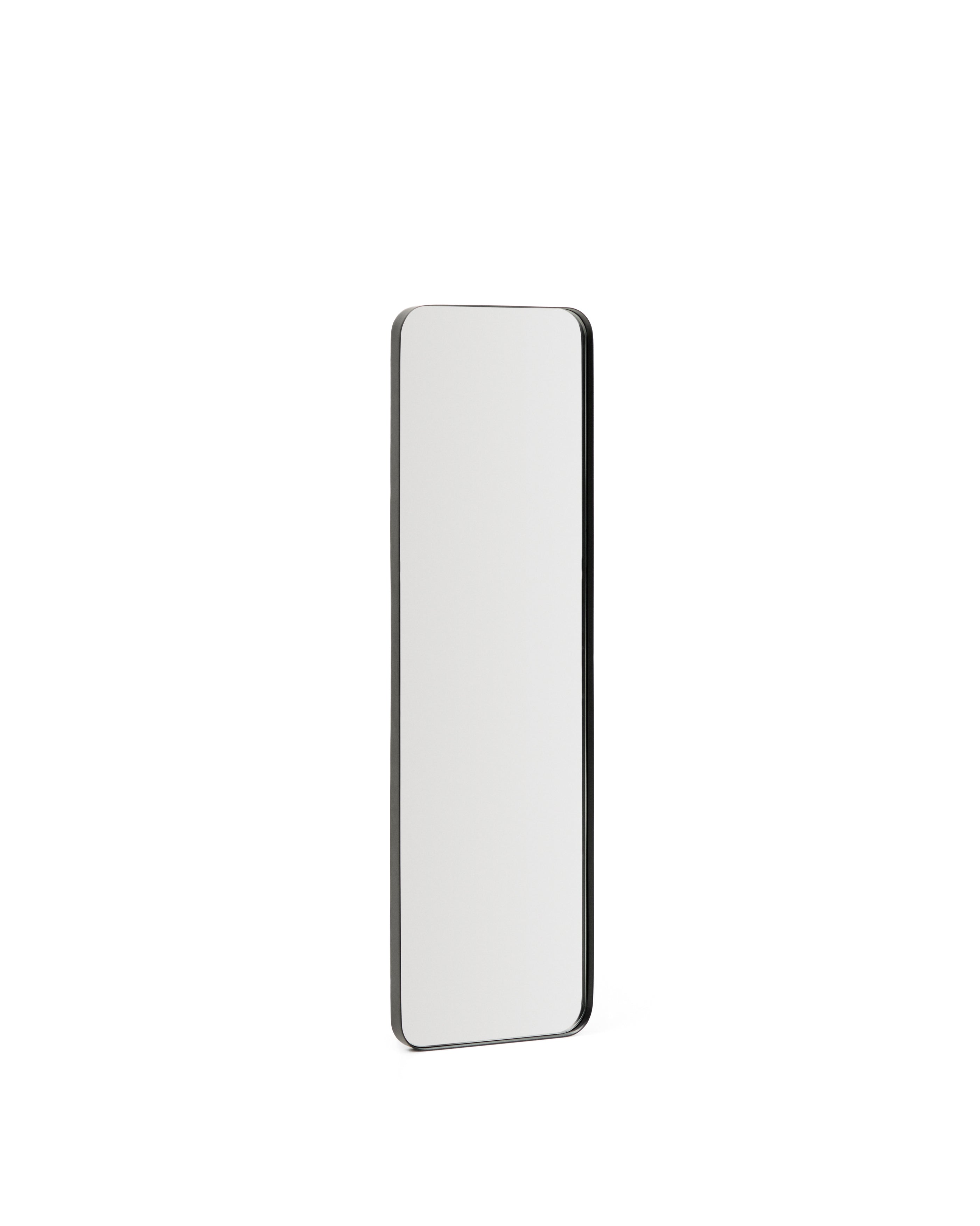 Marco black metal mirror 55.5 x 150.5cm - Product Image