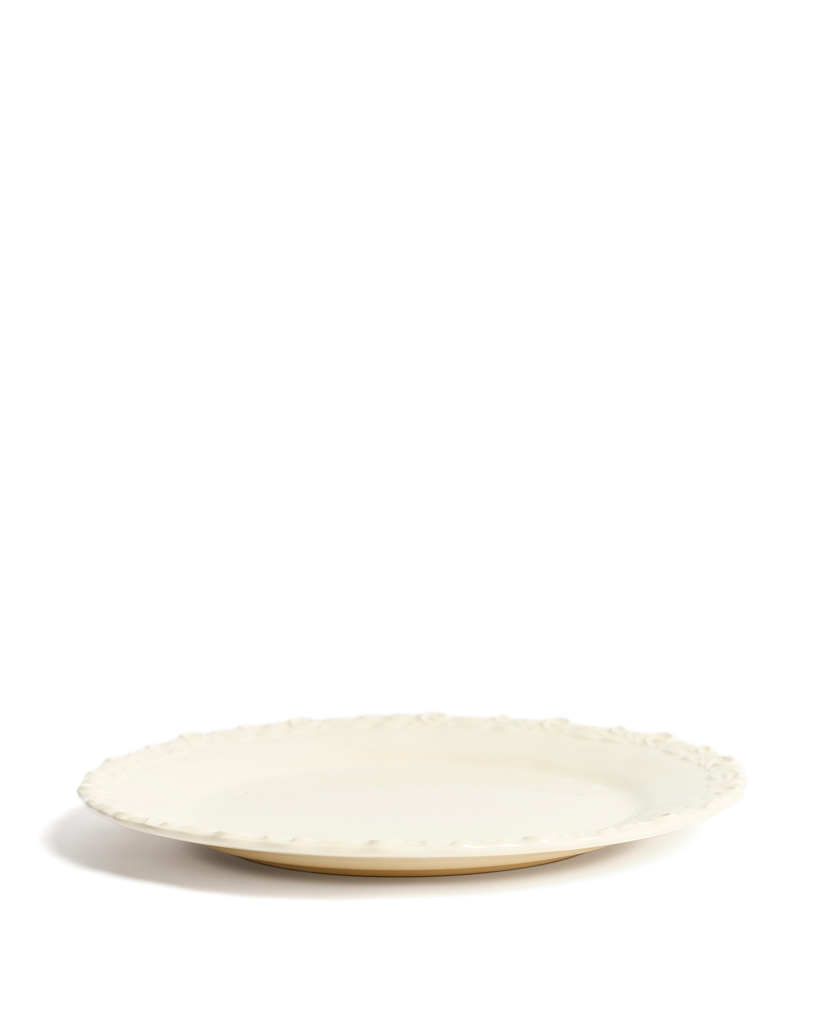 Beige Varla ceramic plate - Product Image