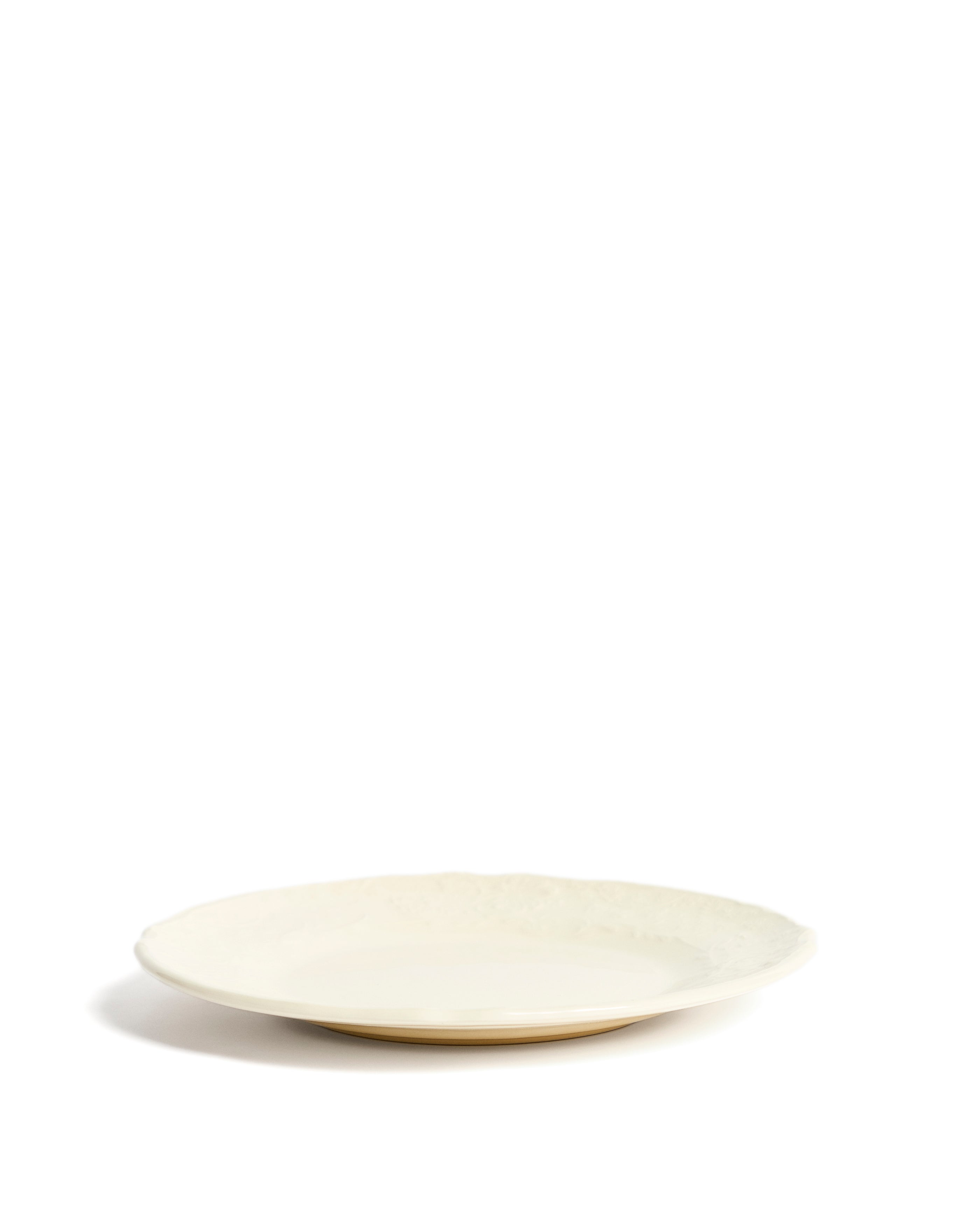 Beige Varla ceramic dessert plate - Product Image