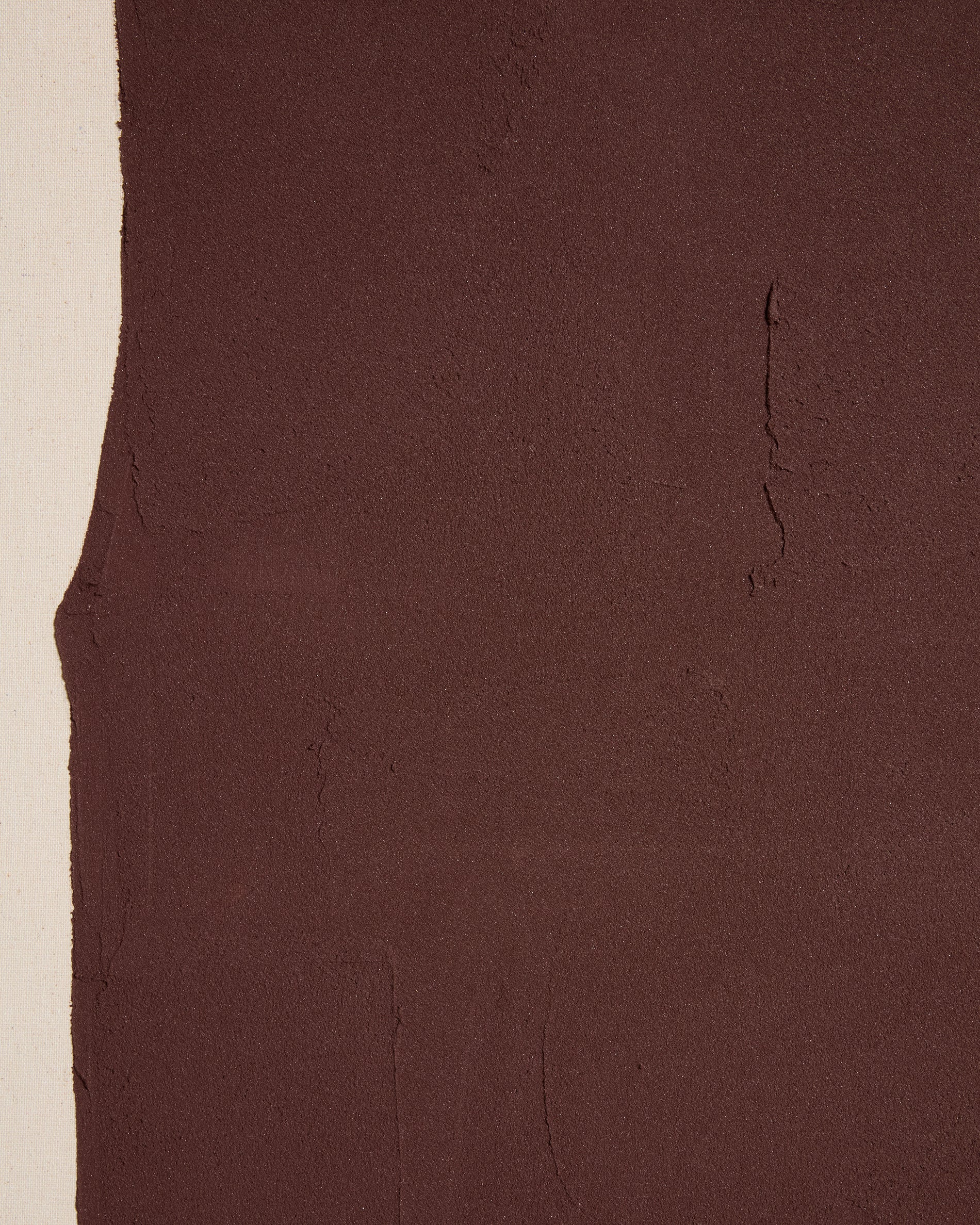 Irden hand-painted abstract picture in burgundy 120 x 200cm - Detail