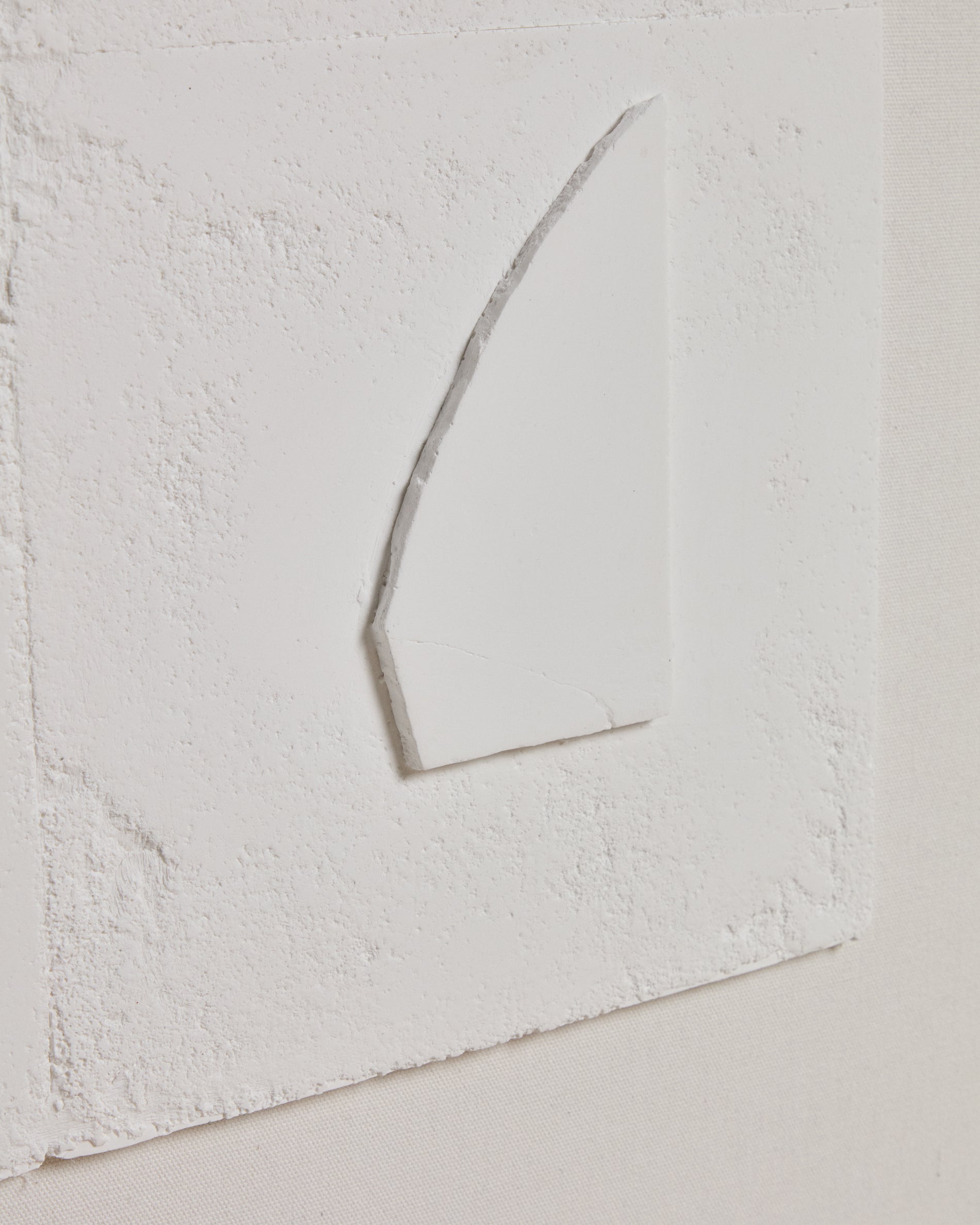 Gadir white abstract picture 80 x 80cm - Detail
