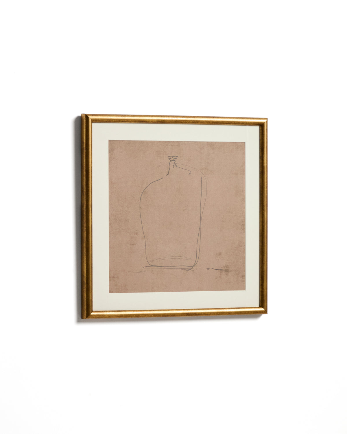 Ferni hand-drawn abstract picture 40 x 40cm - Product Image