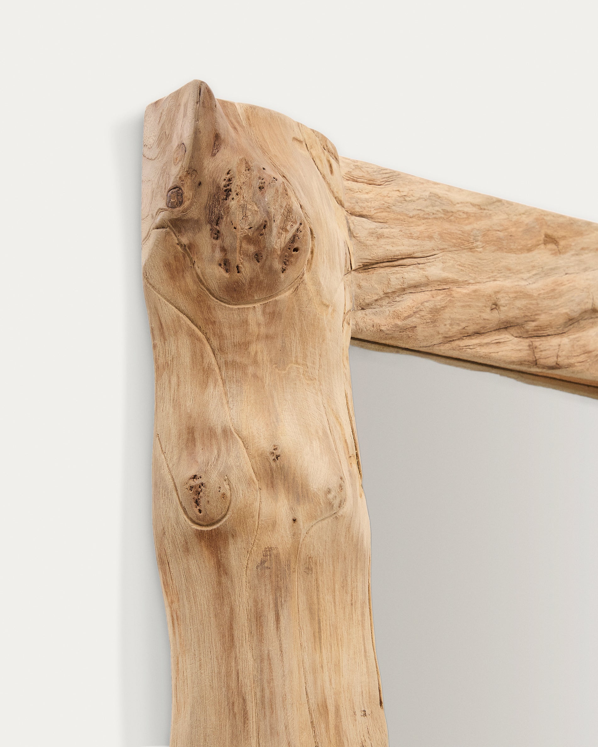 Ibro wooden mirror, 105 x 200 cm - Detail