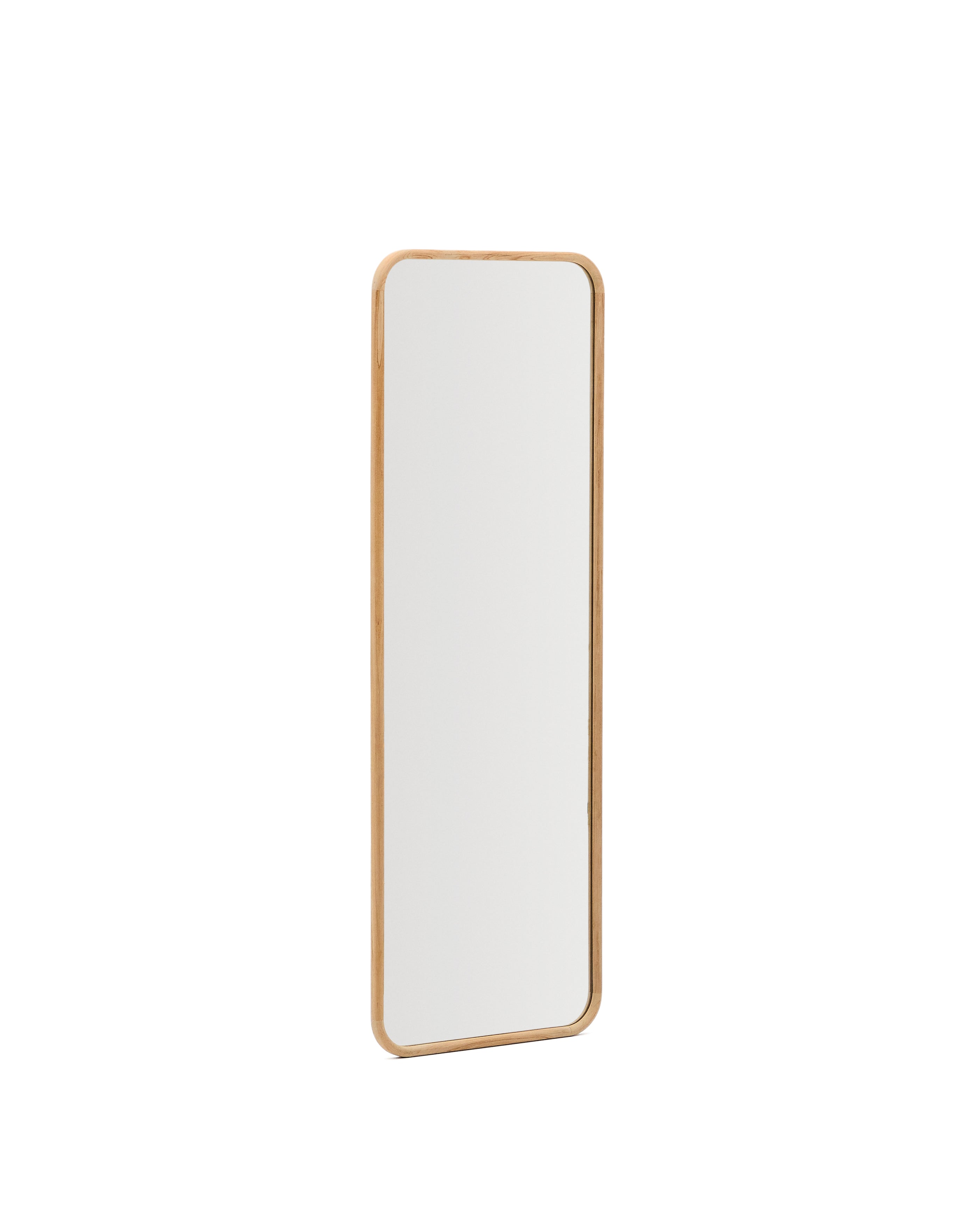 Milsa teak wood mirror 54 x 154cm FSC 100% - Product Image