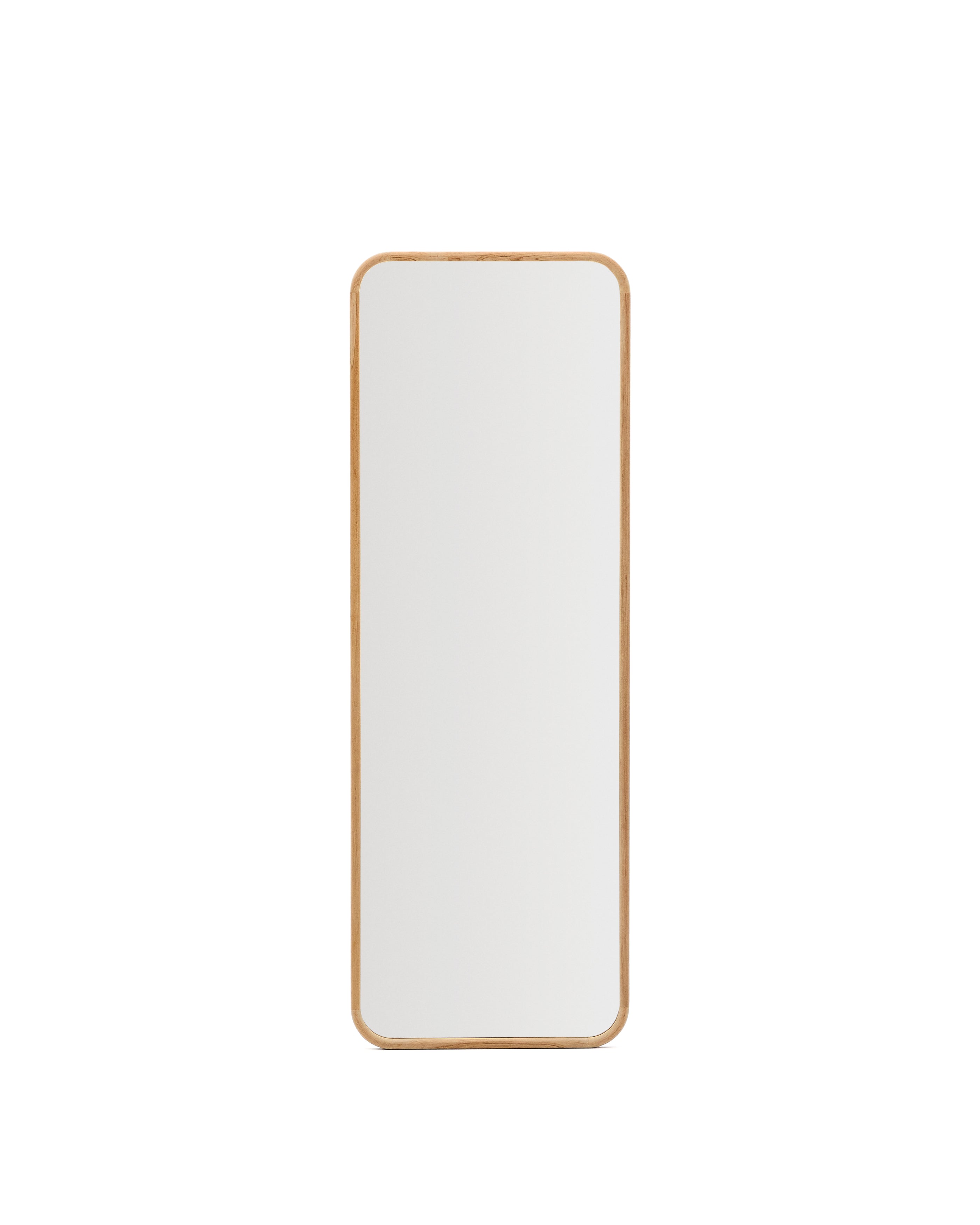 Milsa teak wood mirror 54 x 154cm FSC 100% - Product Image