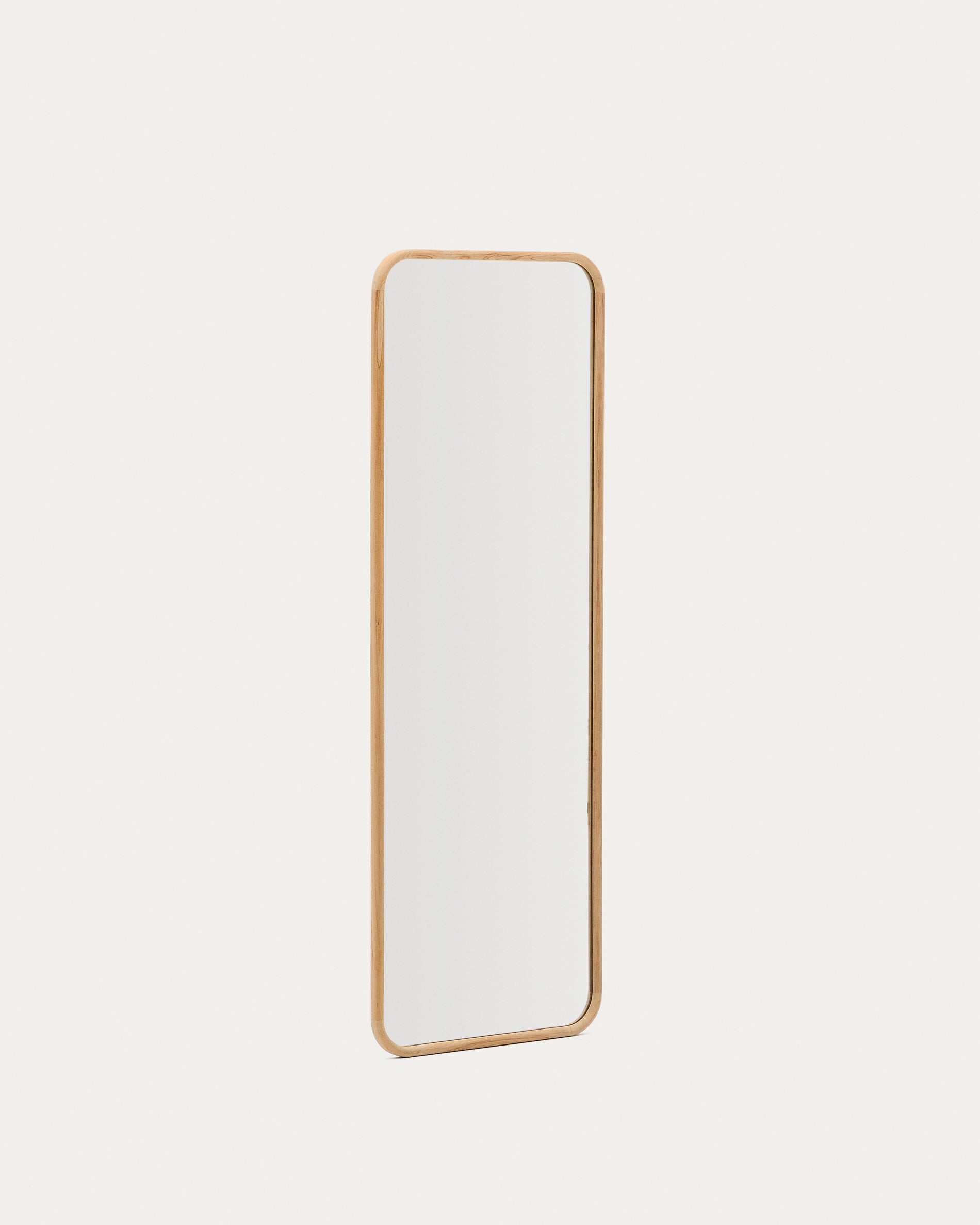 Milsa teak wood mirror 54 x 154cm FSC 100% - Product View