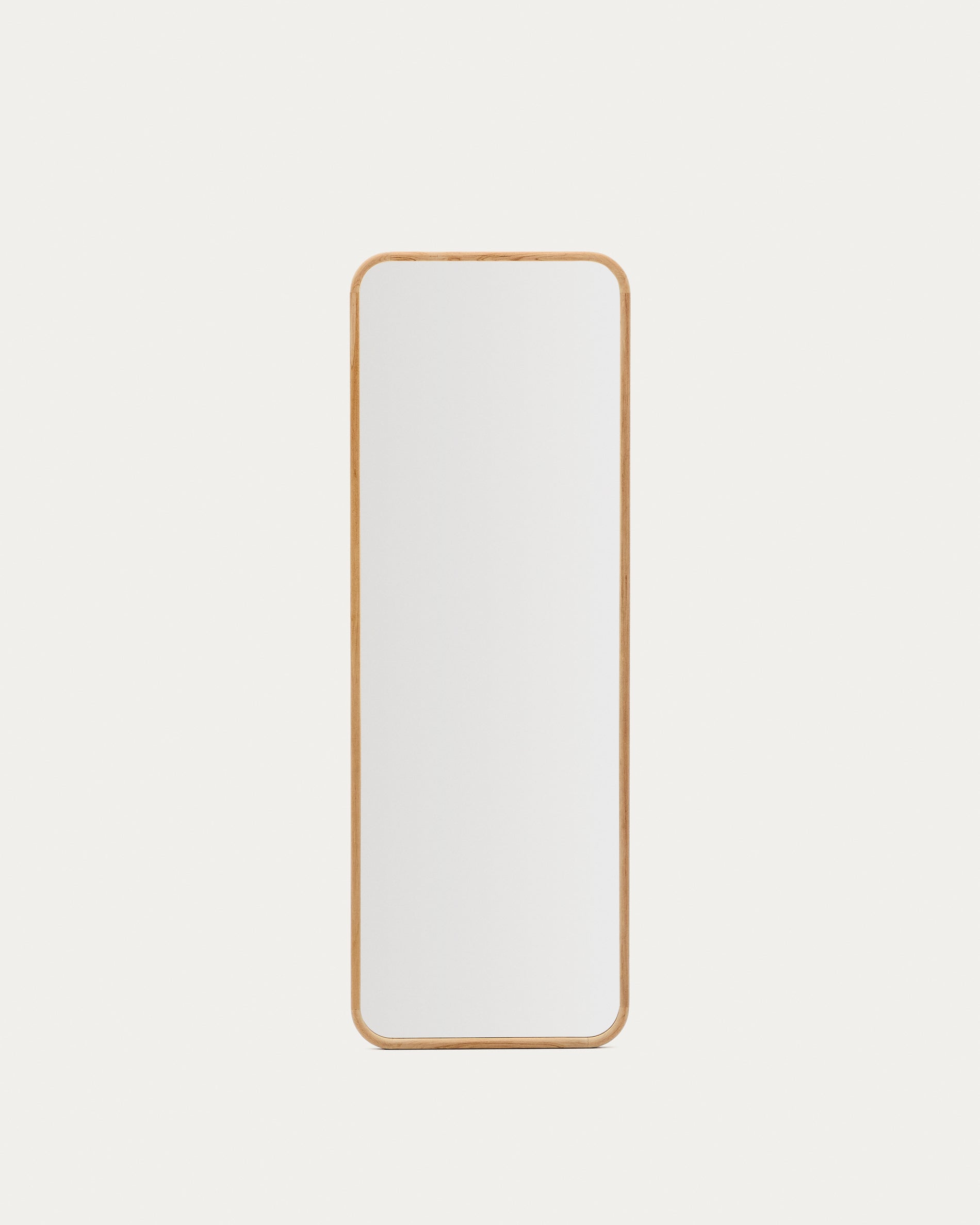 Milsa teak wood mirror 54 x 154cm FSC 100% - Product View