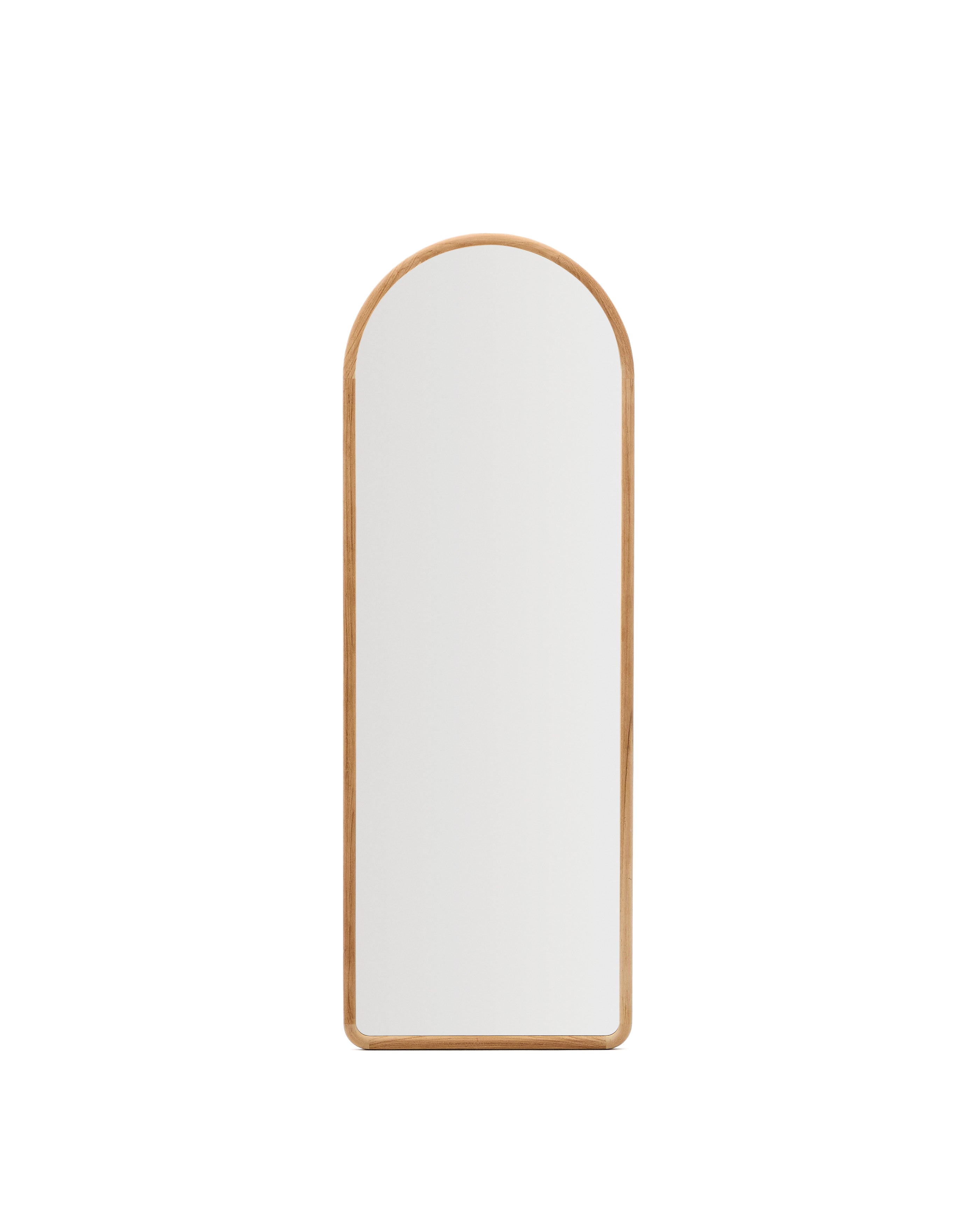 Milsa teak wood mirror 55 x 155cm FSC 100% - Product Image
