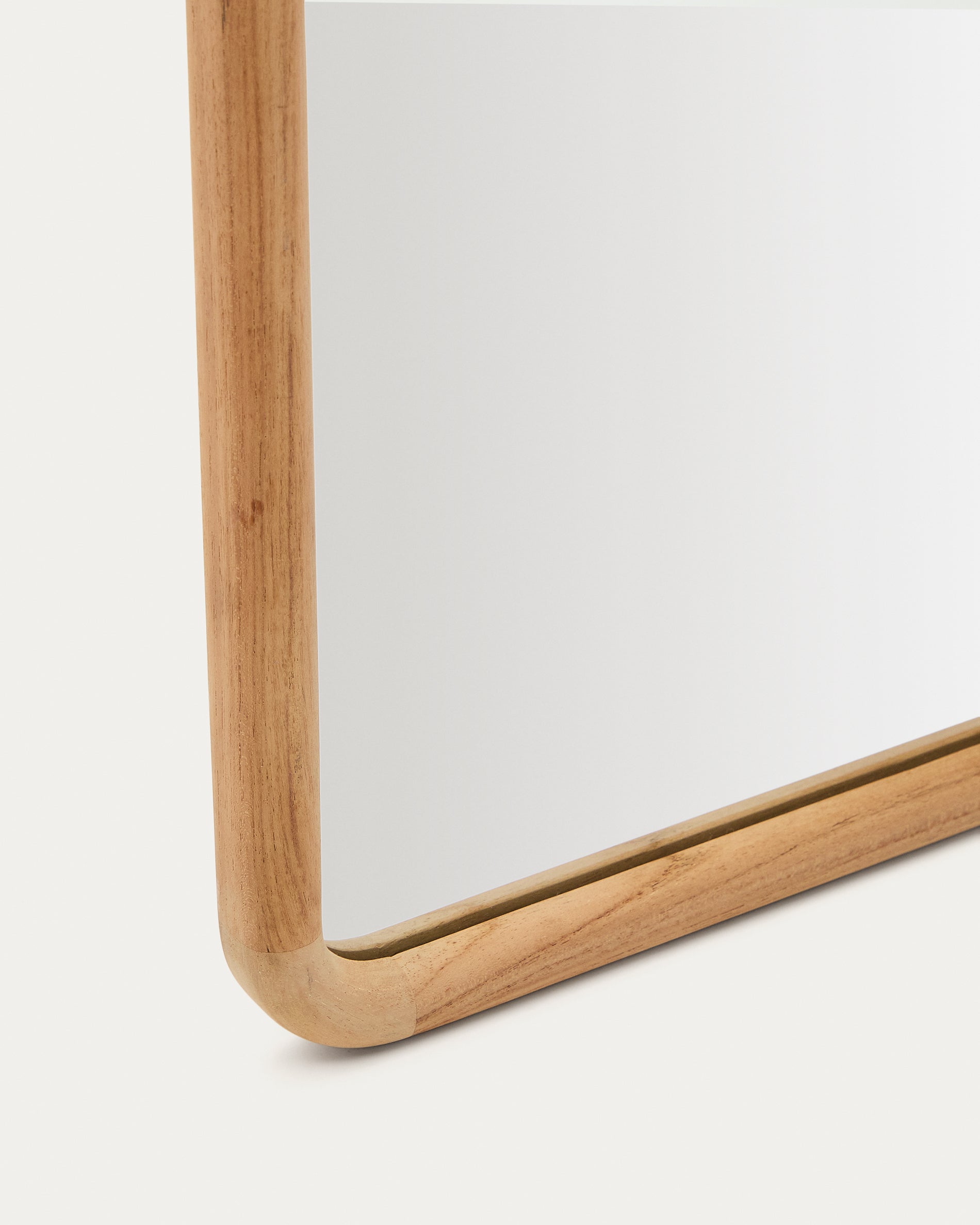 Milsa teak wood mirror 55 x 155cm FSC 100% - Detail