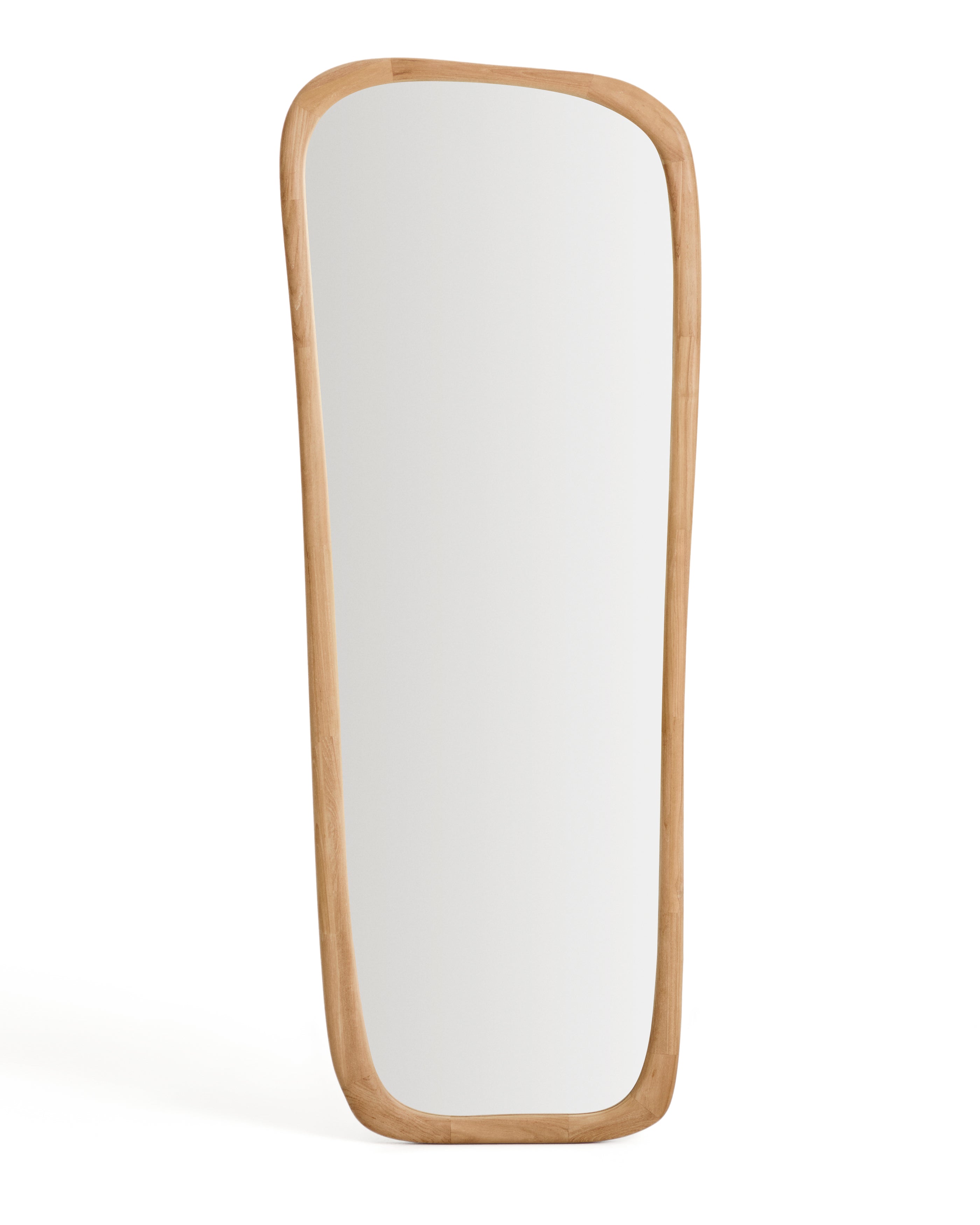 Alura teak wood mirror 158 x 61cm FSC 100% - Product Image