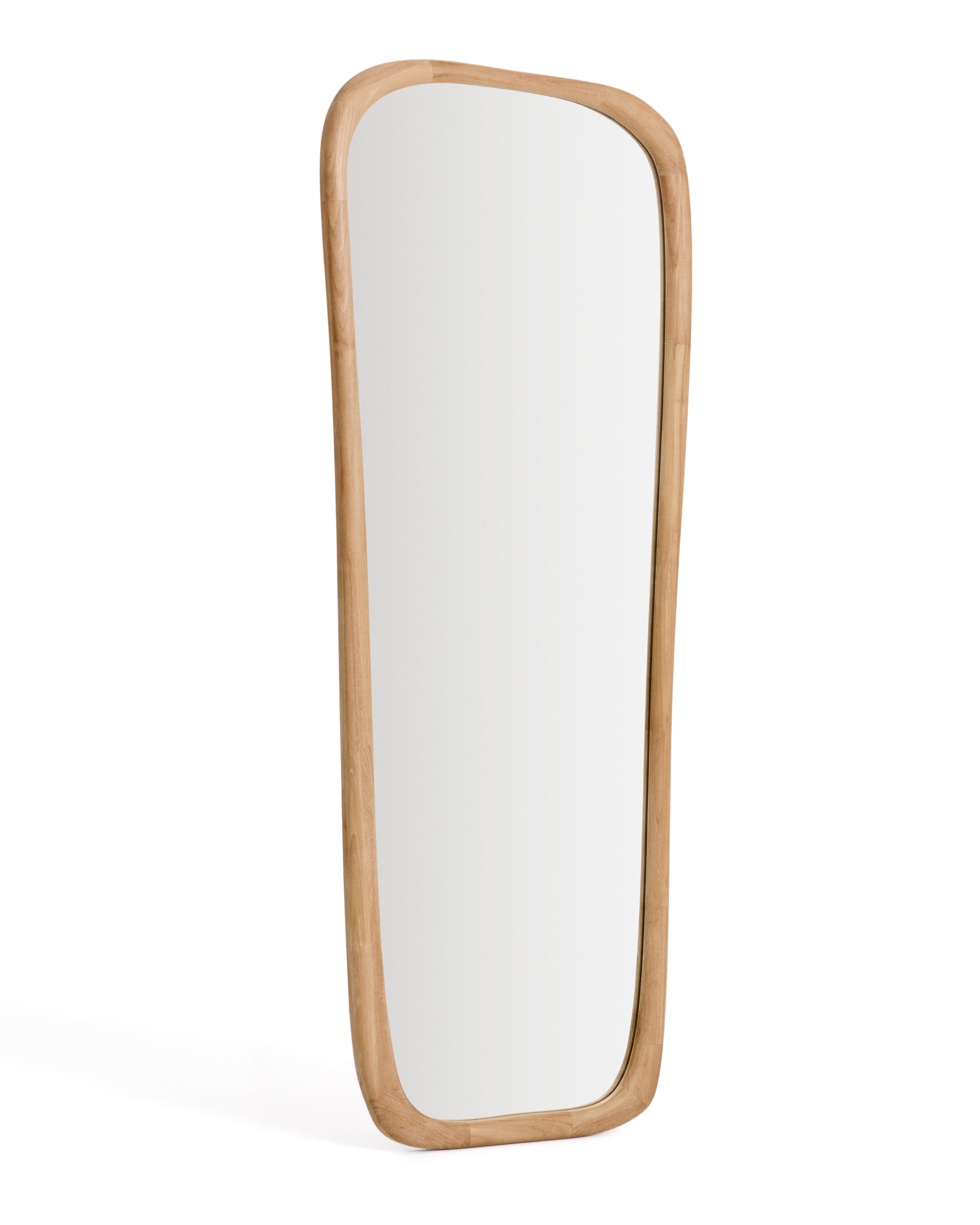 Alura teak wood mirror 158 x 61cm FSC 100% - Product Image