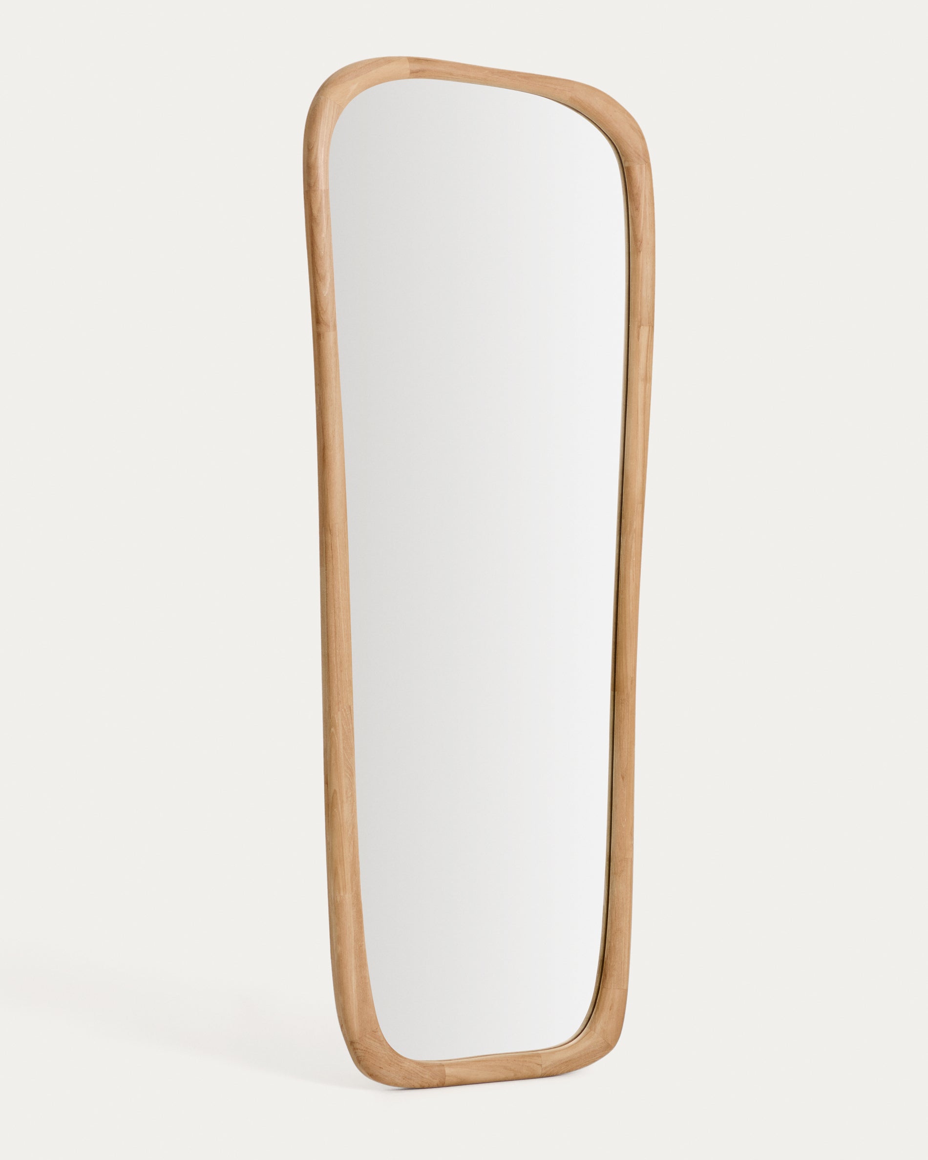 Alura teak wood mirror 158 x 61cm FSC 100% - Product View