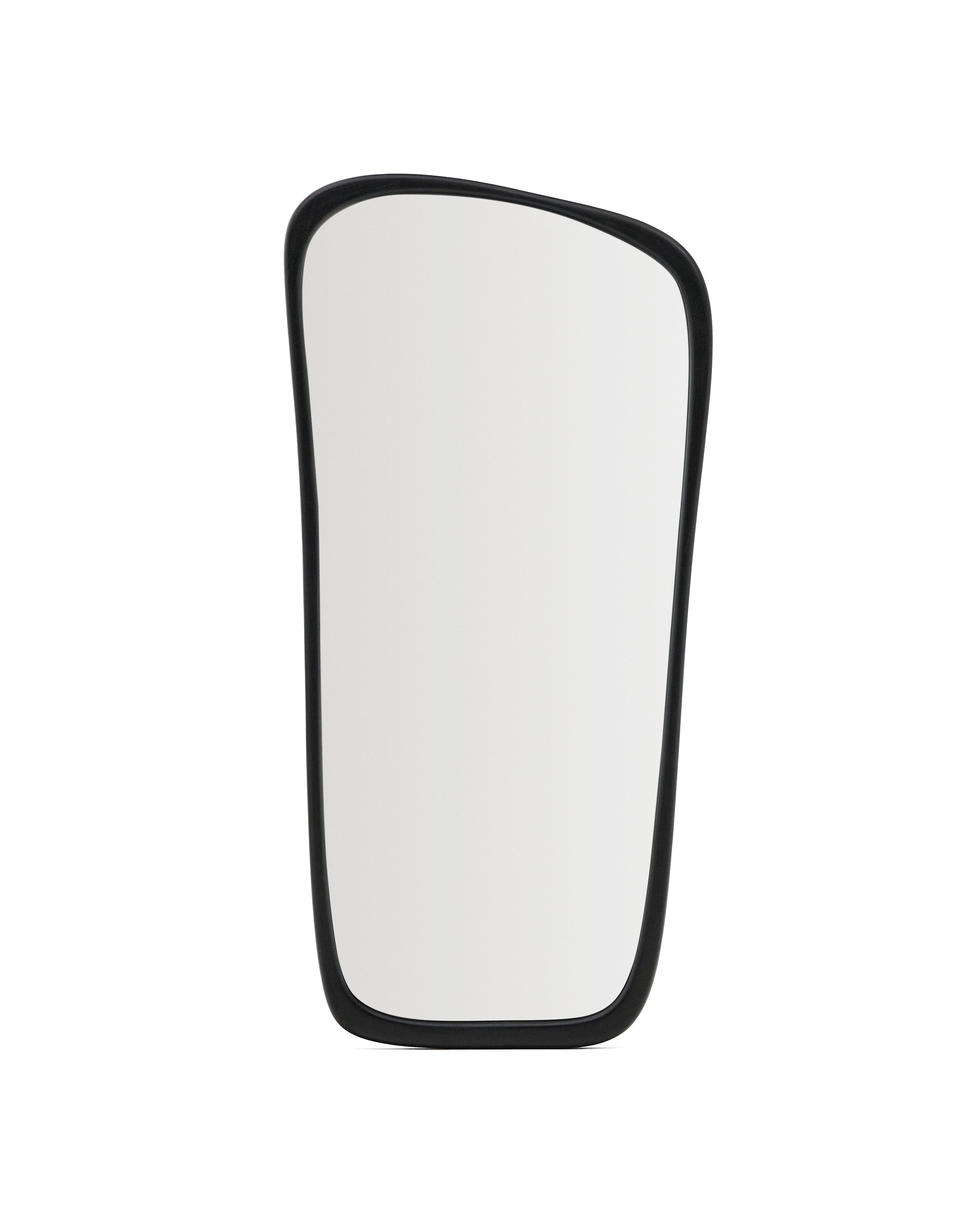 Alura black teak wood mirror 94.5 x 192cm FSC 100% - Product Image