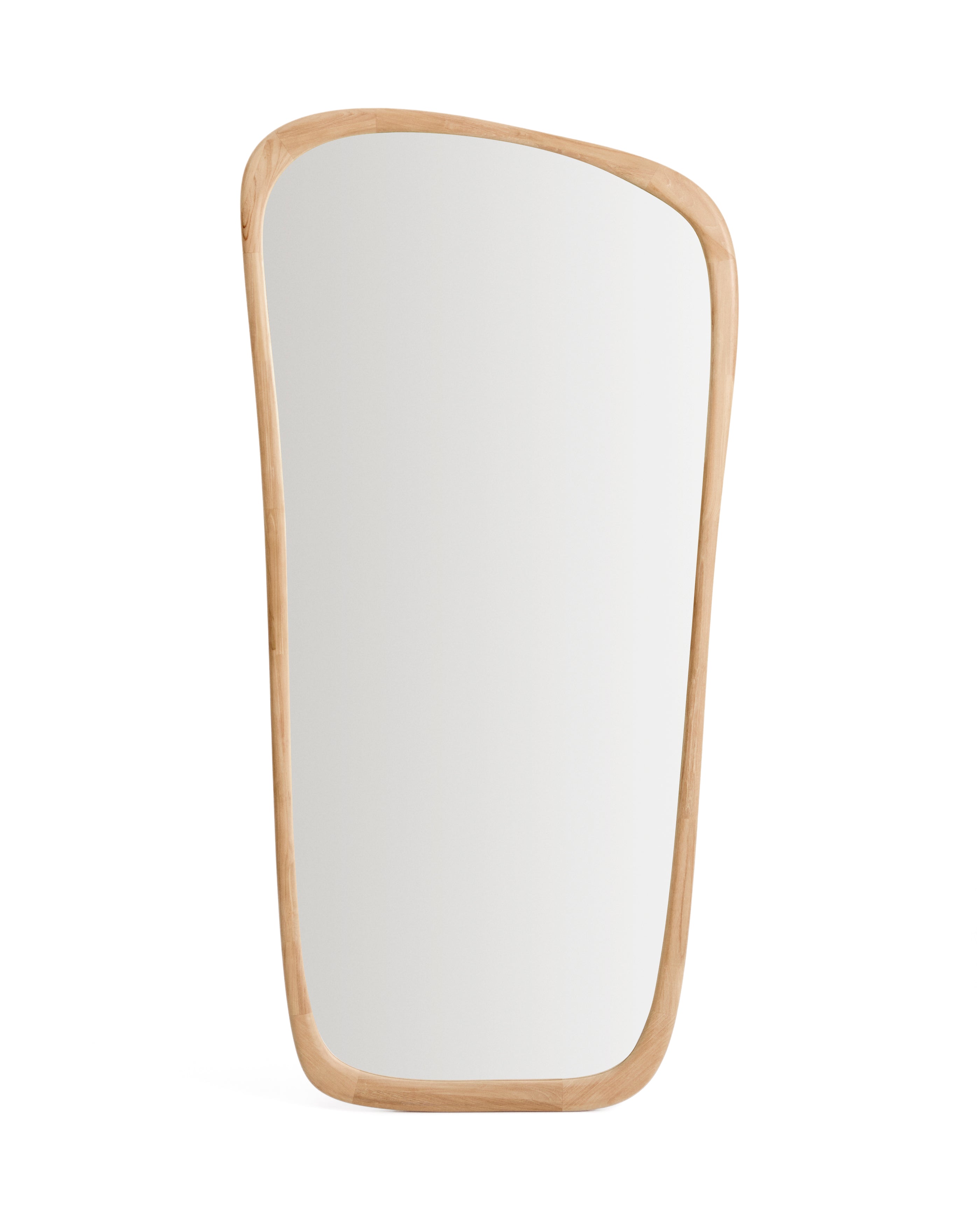 Alura teak wood mirror 94.6 x 192.1cm FSC 100% - Product Image