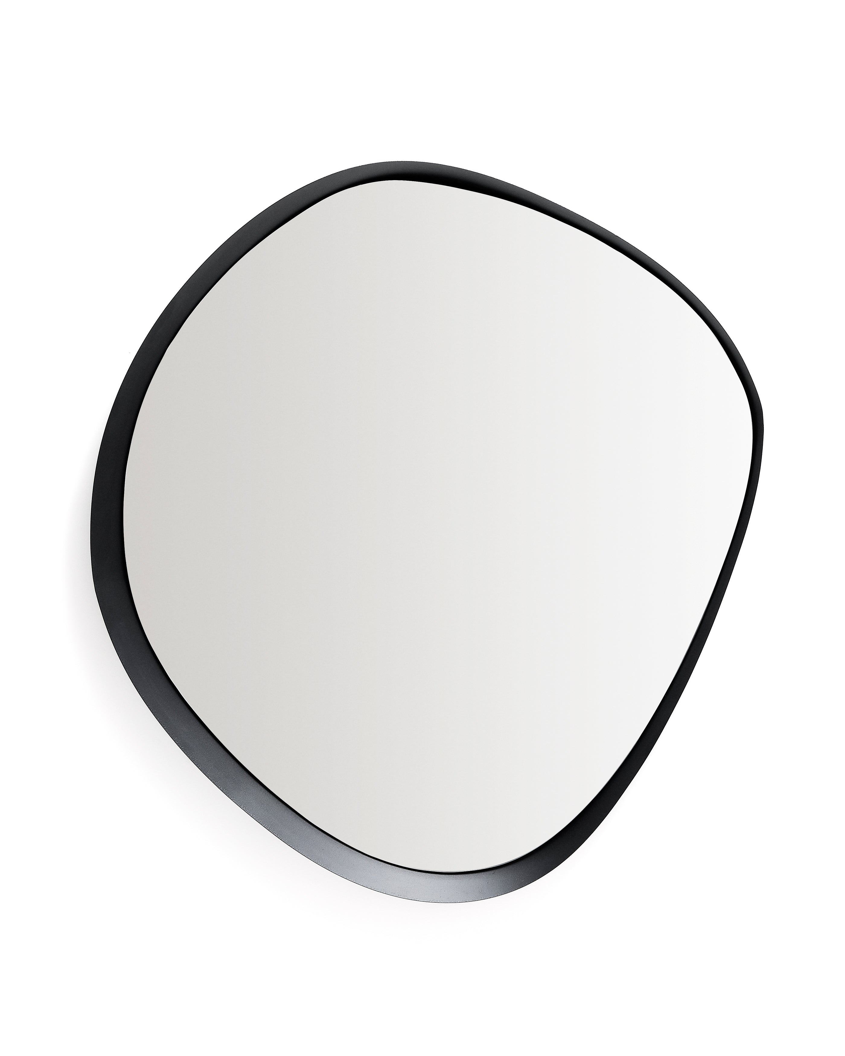 Tebel black metal mirror 85 x 93.5 cm - Product Image