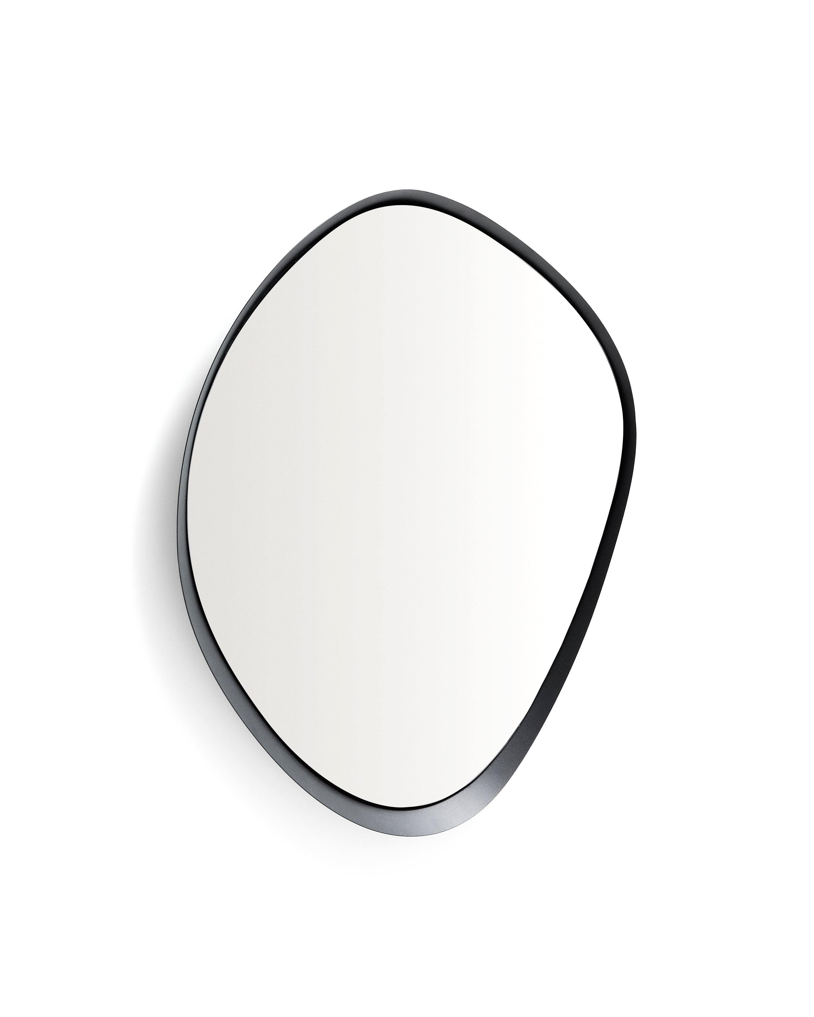 Tebel black metal mirror 67.5 x 74.5cm - Product Image