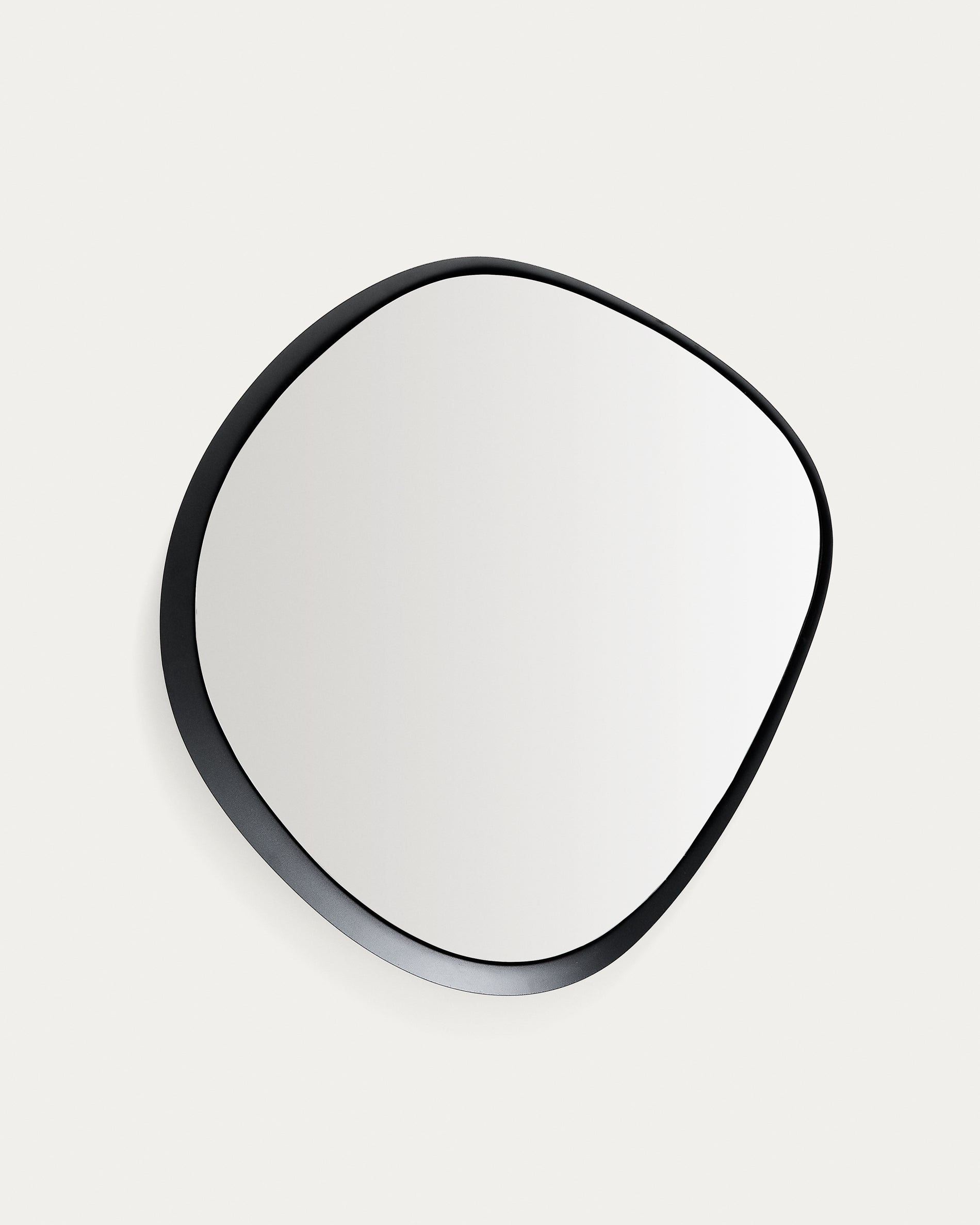 Tebel black metal mirror 67.5 x 74.5cm - Product View