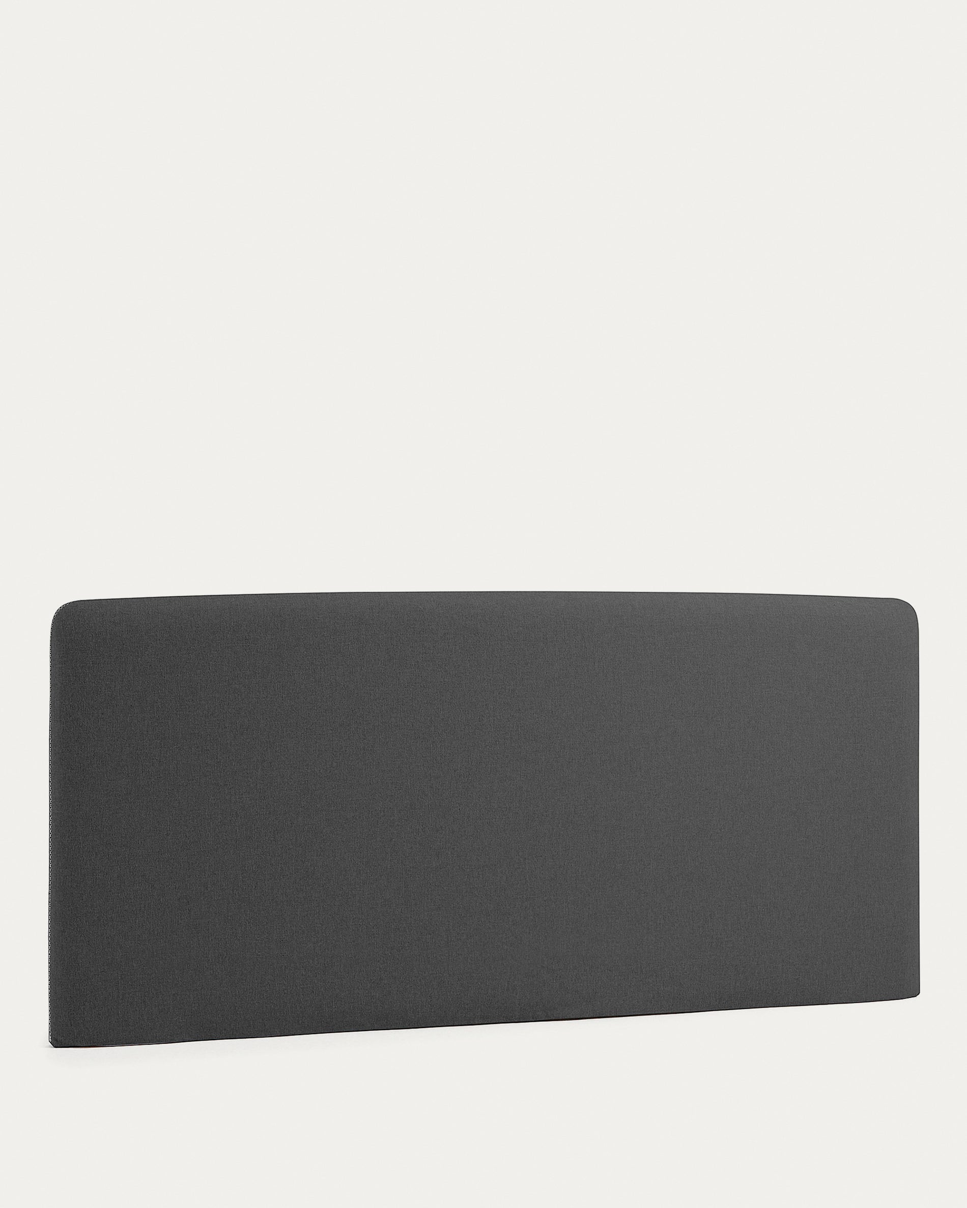 Dyla headboard cover in black for 150 cm beds - Product View