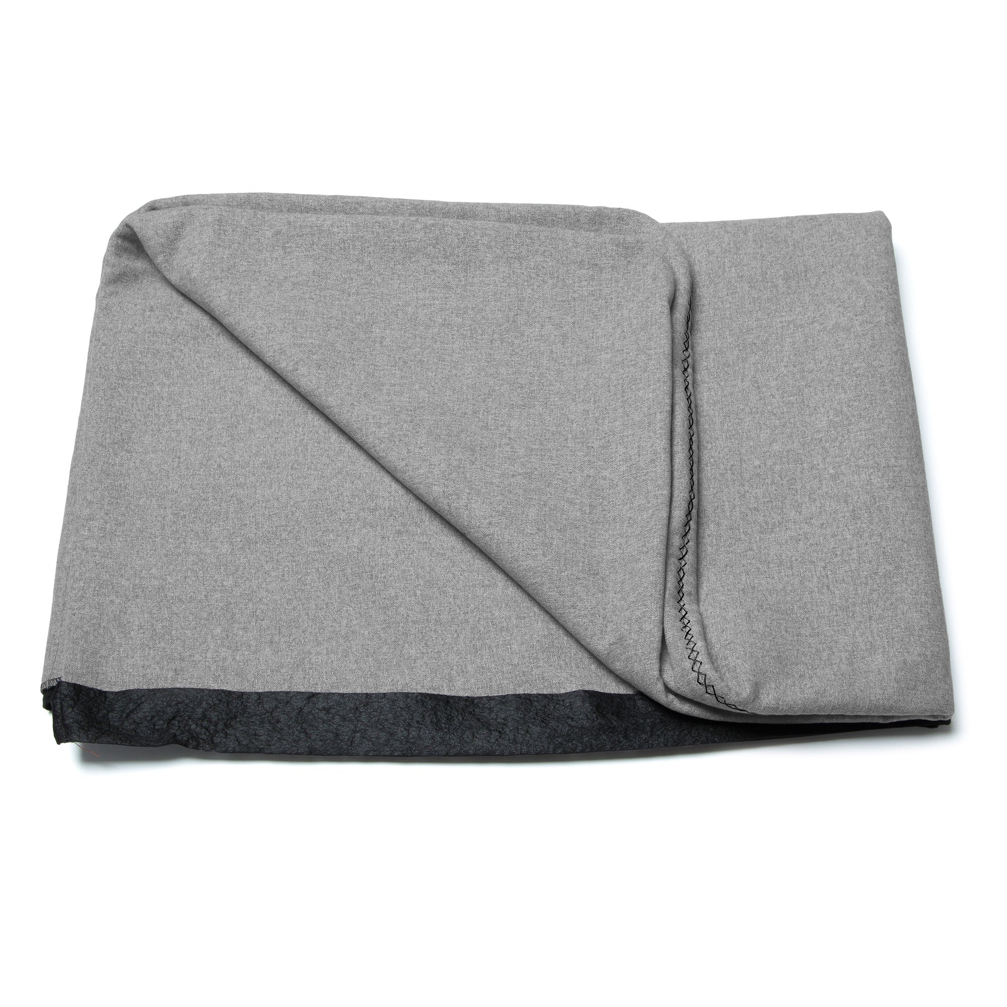 Dyla headboard cover in grey for 160 cm beds - Product Image