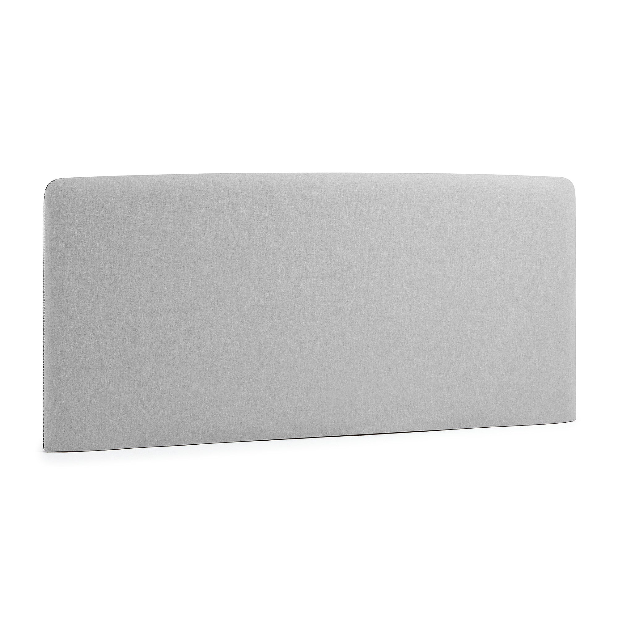 Dyla headboard cover in grey for 160 cm beds - Product Image