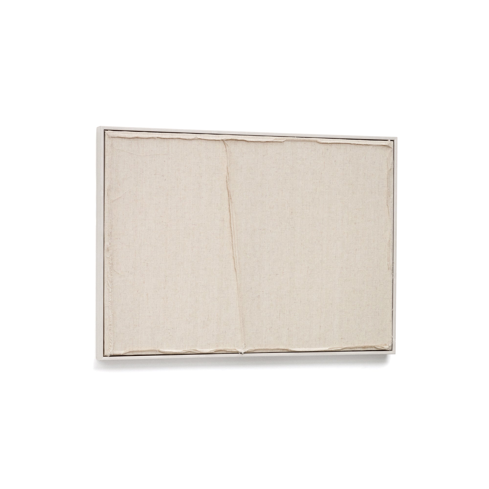 Maha white wall hanging with horizontal line 52 x 72 cm - Product Image