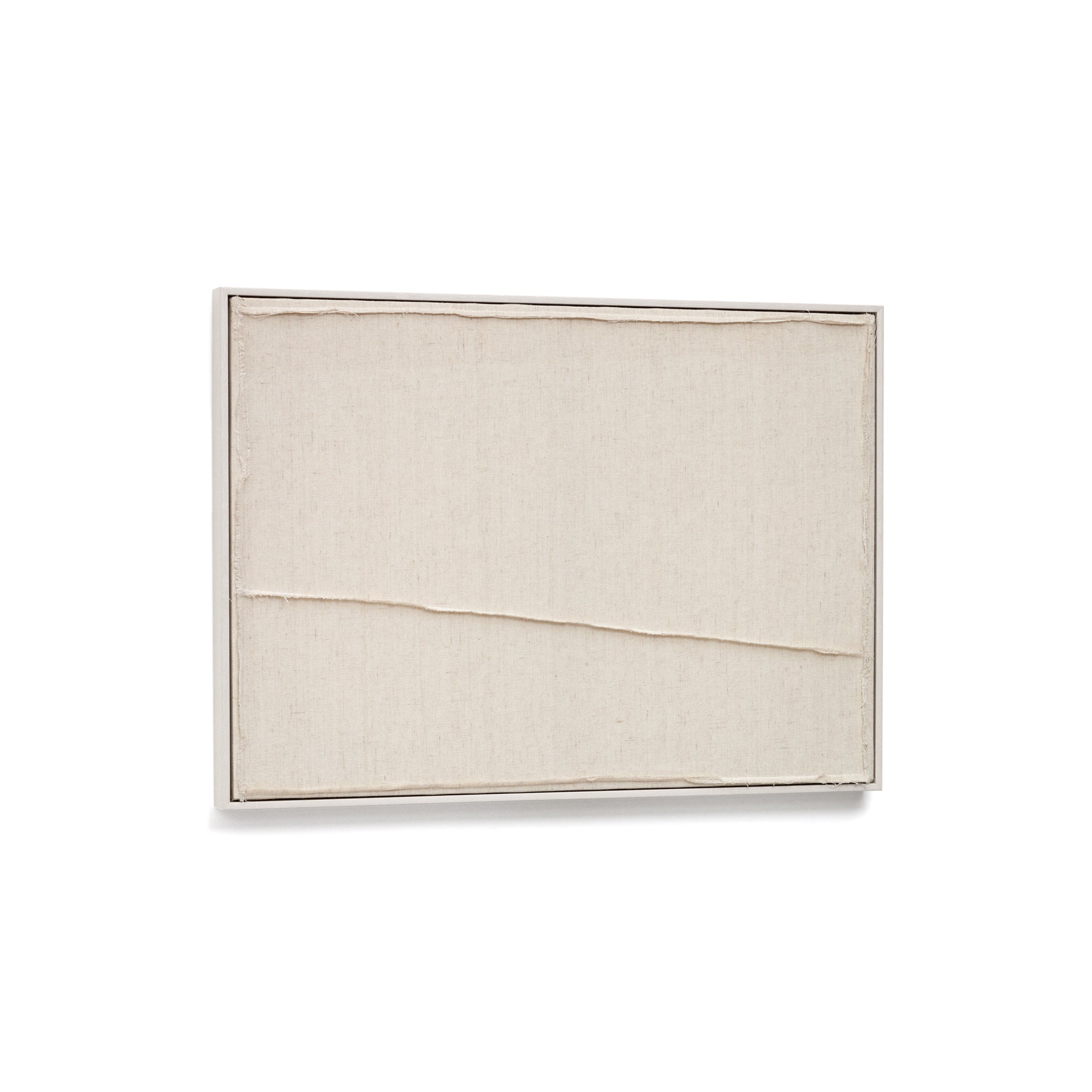 Maha white wall hanging with vertical line 52 x 72 cm - Product Image