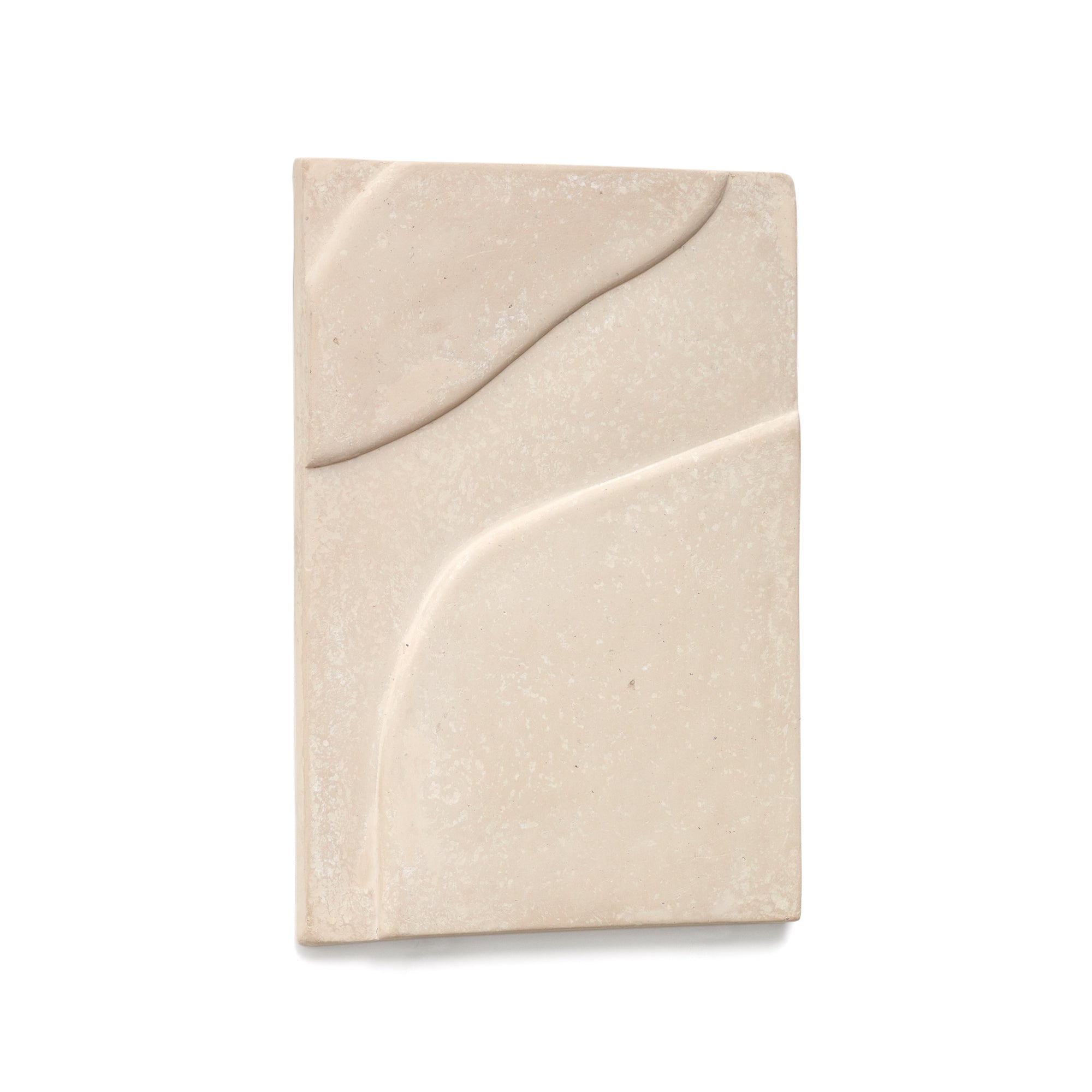 Mirta beige papier-mâché wall hanging 40 x 58 cm - Product Image